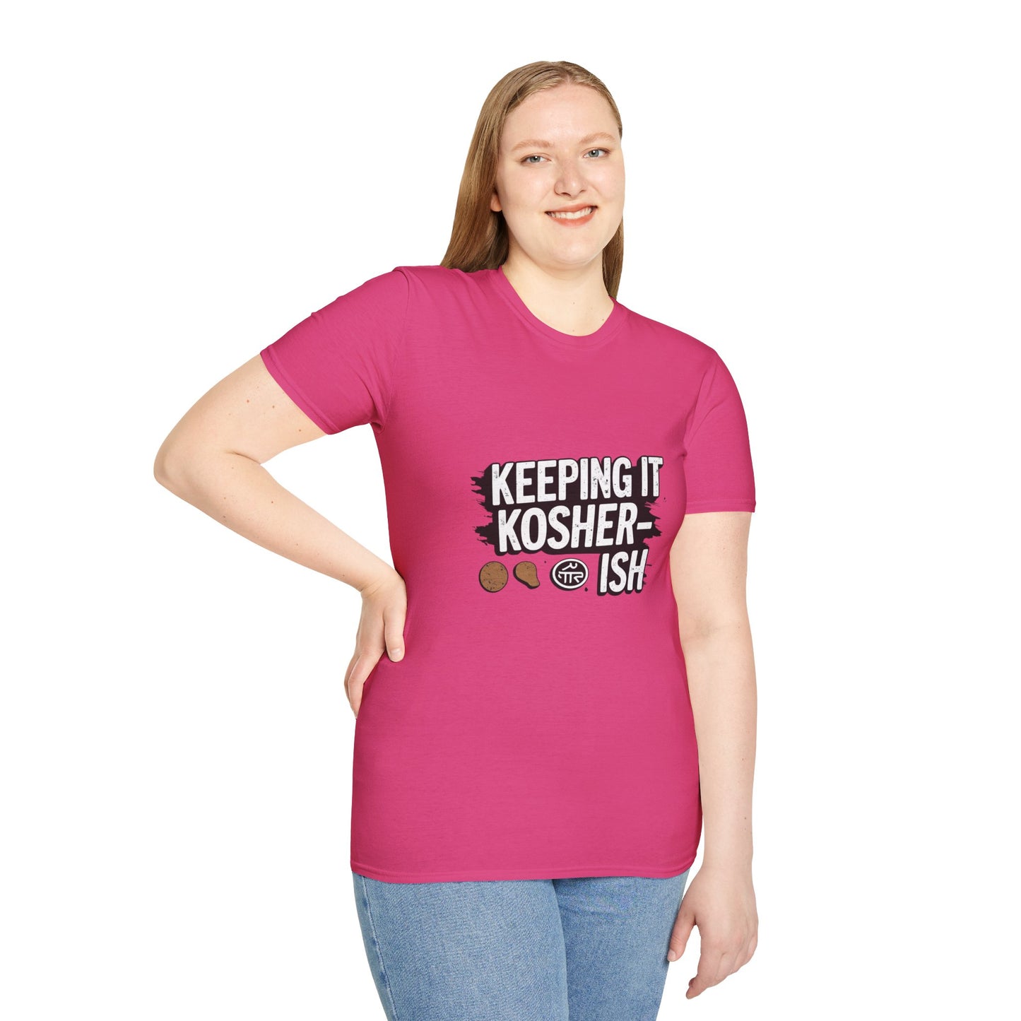 Keeping it Kosher-ish - Unisex soft T-shirt, Perfect Gift for Friends