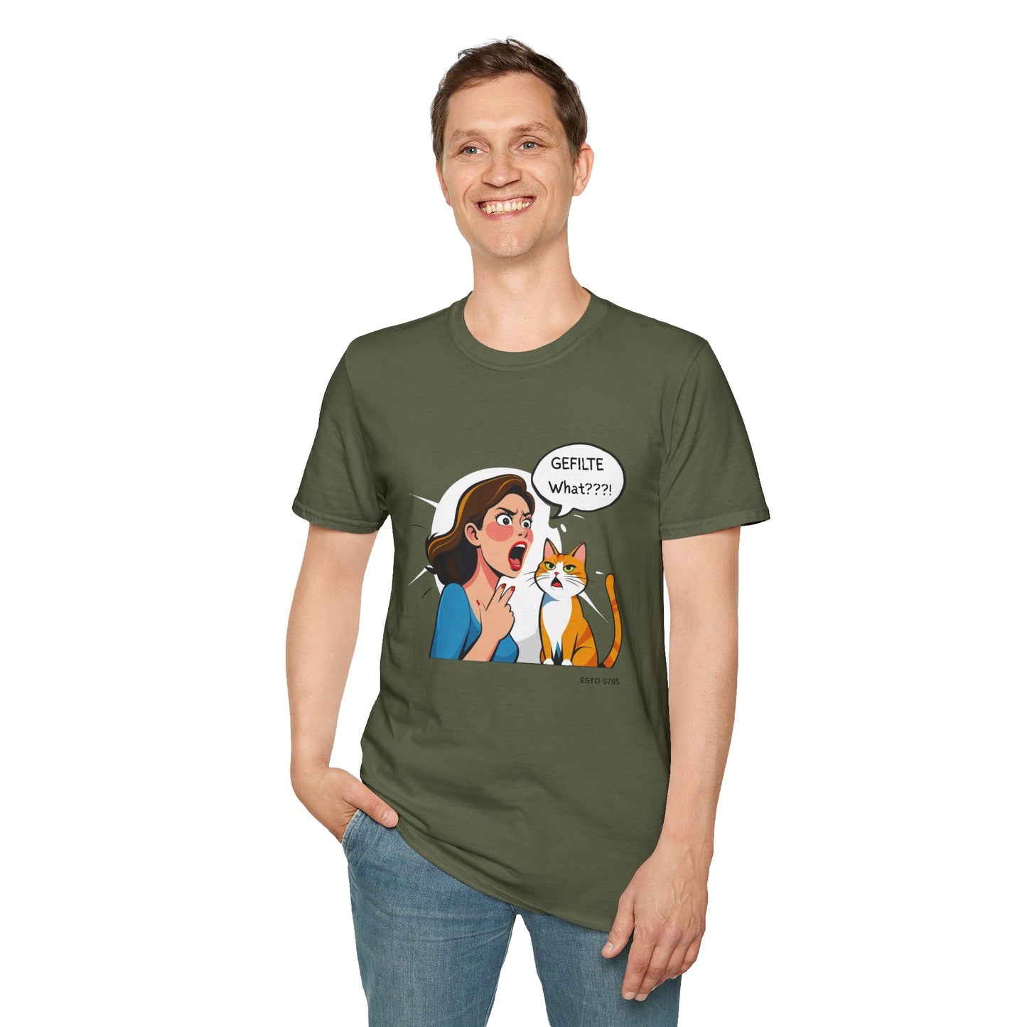 GEFILTE What???! - Unisex soft T-shirt