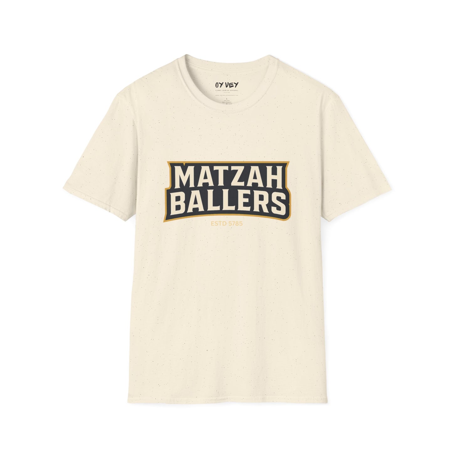 Matza Ballers 3 - Unisex soft T-shirt, Perfect Gift for Friends