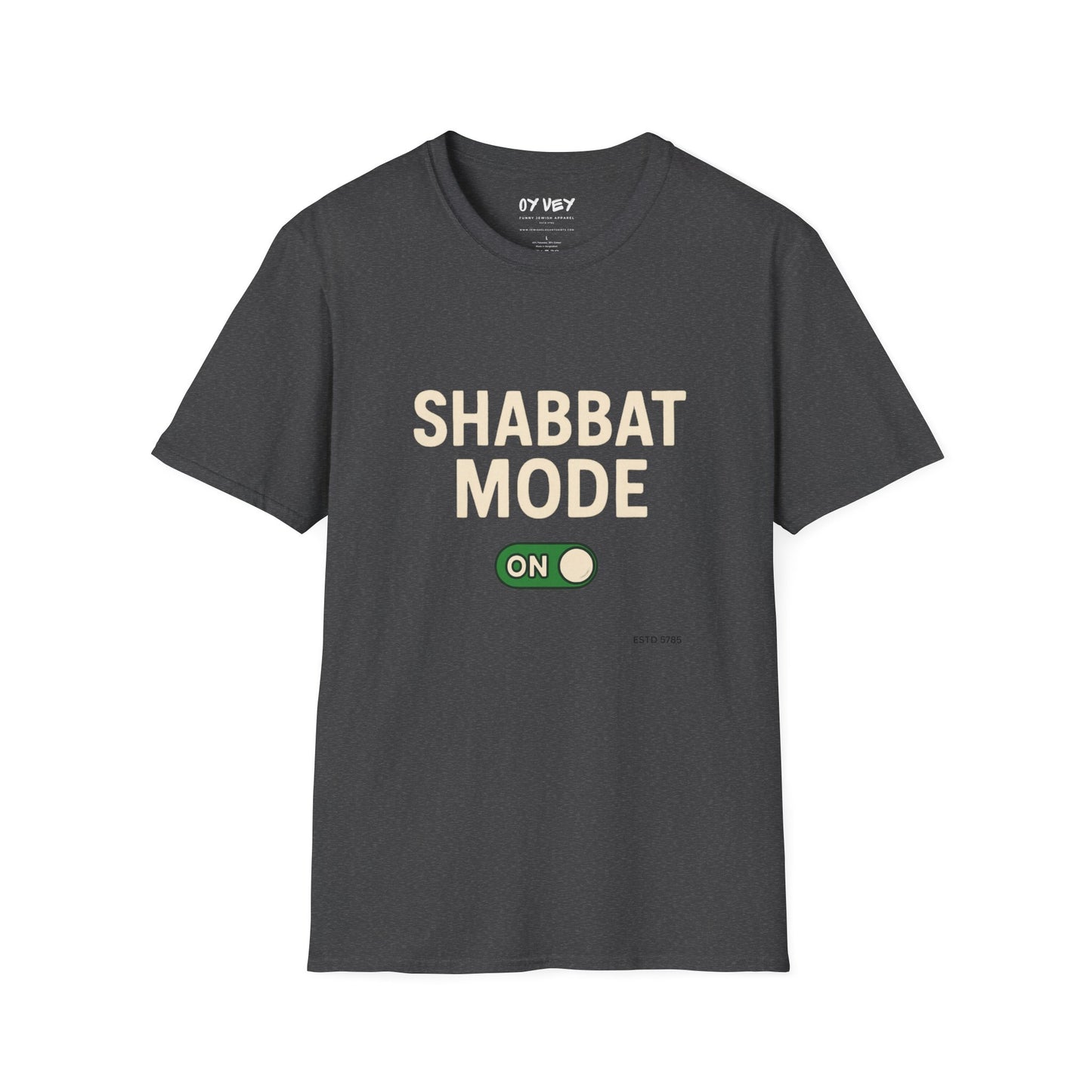 Shabbat Mode Activated 3 - Unisex soft T-shirt, Perfect Gift for Friends