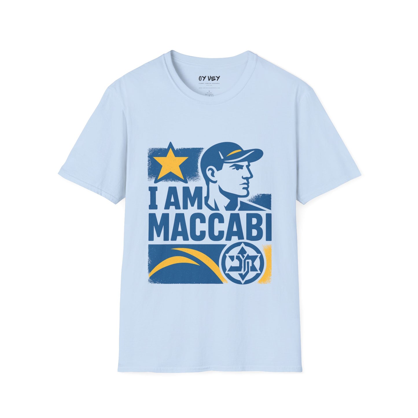 I am Maccabi - Unisex soft T-shirt, Perfect Gift for Maccabees