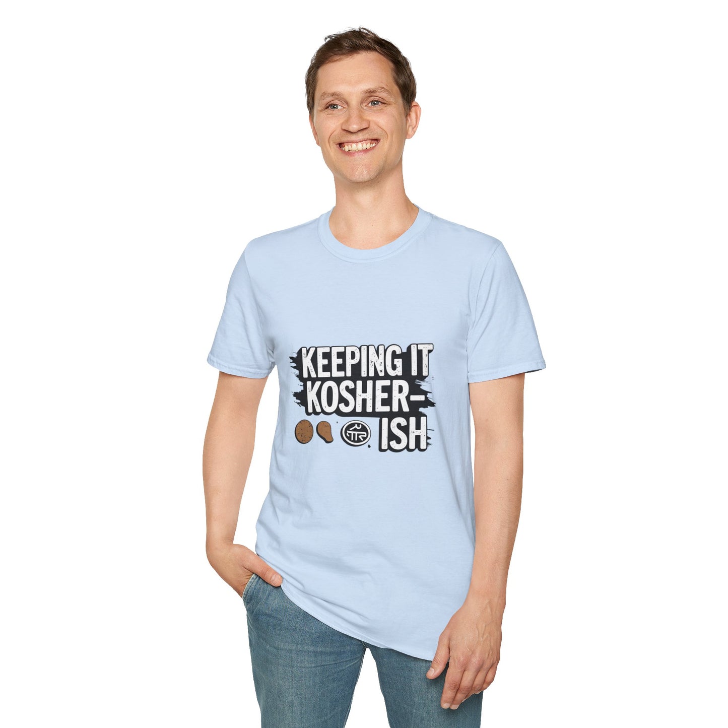 Keeping it Kosher-ish - Unisex soft T-shirt, Perfect Gift for Friends