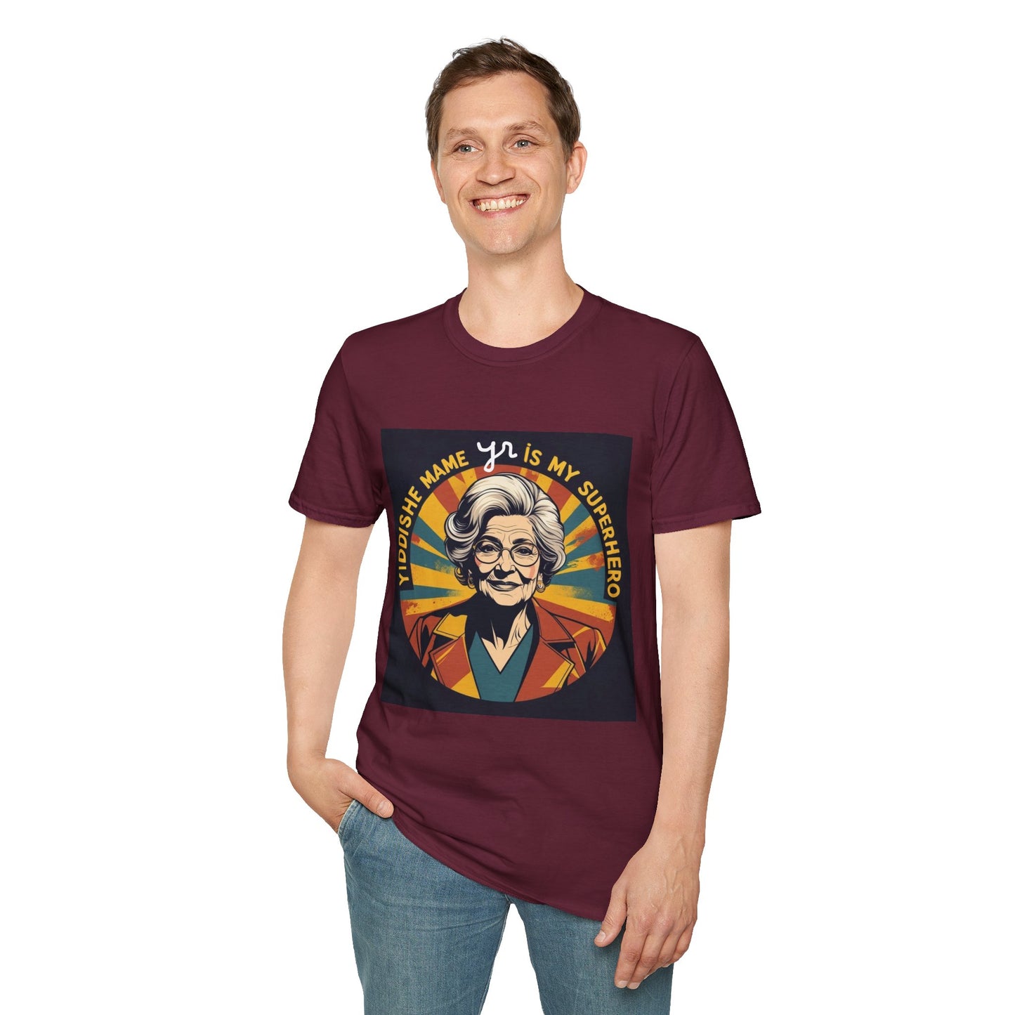 Yiddishe Mame 2 - Unisex soft T-shirt, Perfect Gift for Son