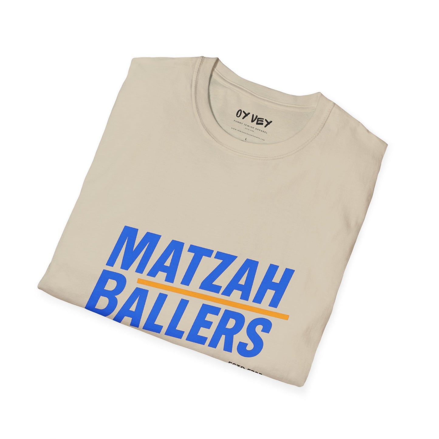 Matzah Ballers - Unisex soft T-shirt, Perfect Gift for Friends