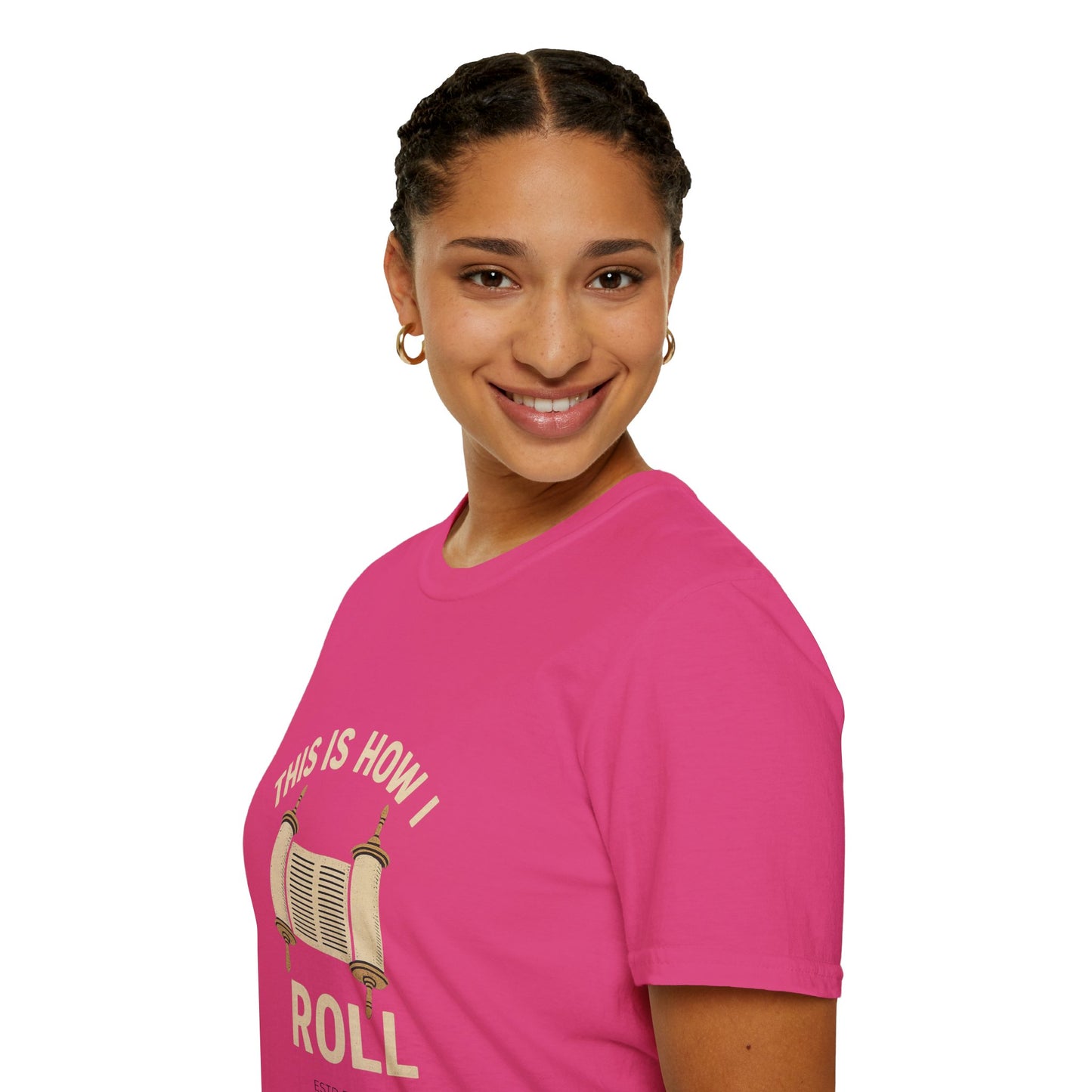 This is How I Roll - Unisex soft T-shirt, Perfect Gift for Friends
