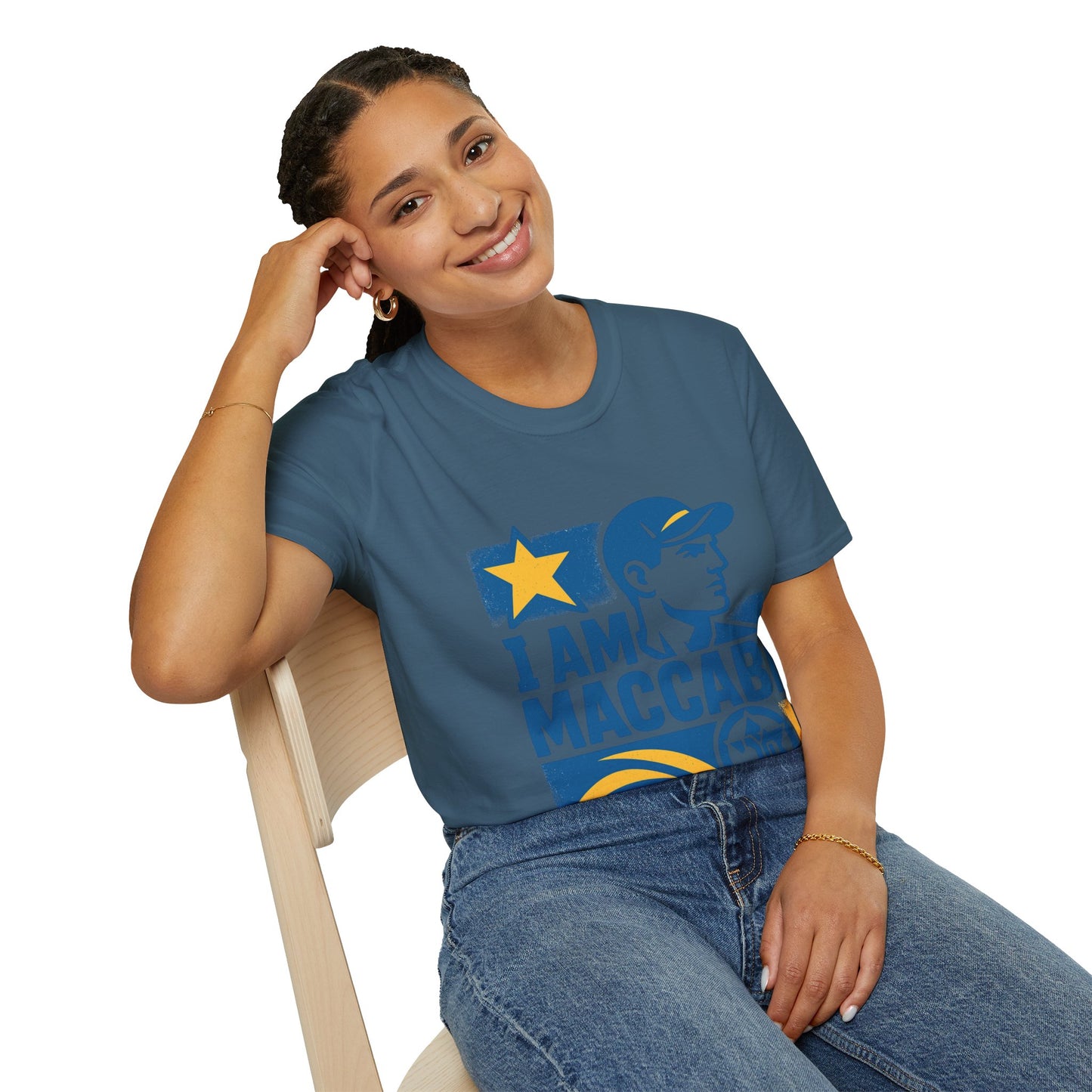 I am Maccabi - Unisex soft T-shirt, Perfect Gift for Maccabees
