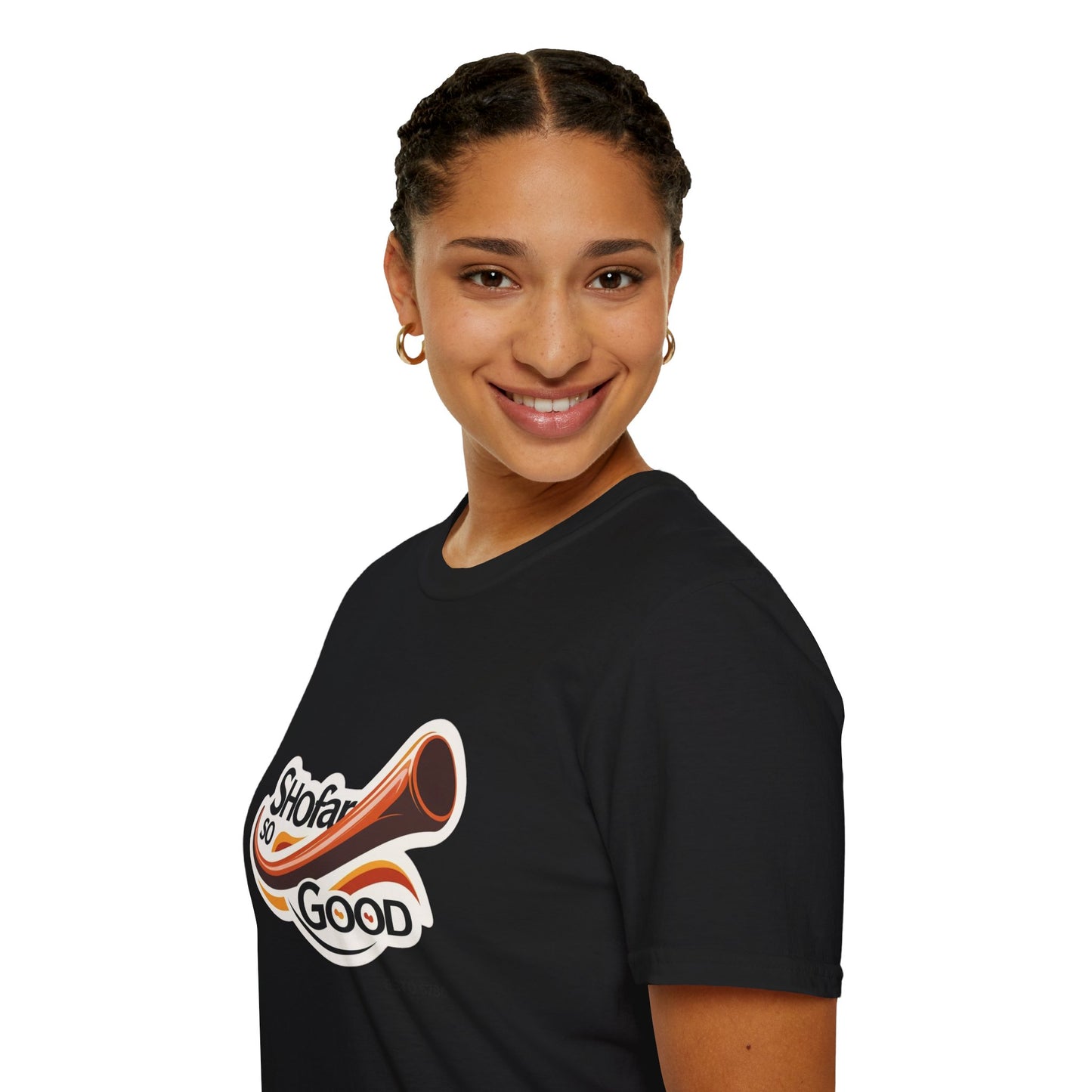 Shofar - Unisex soft T-shirt, Perfect Gift for Rosh Hashanah