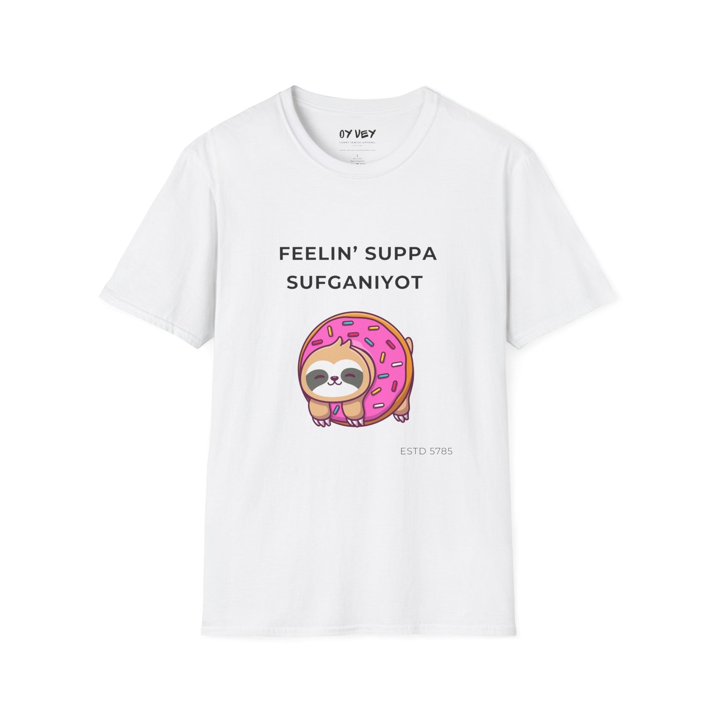 Sufganiyot - Unisex soft T-shirt, Perfect Gift for Chanukkah