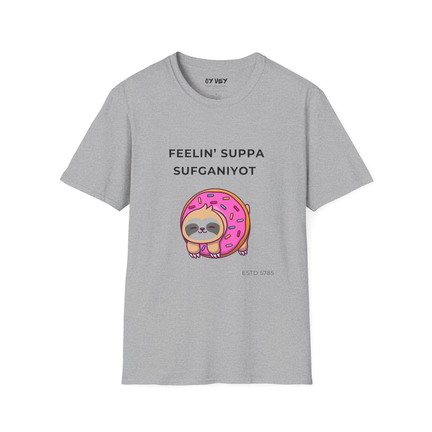 Sufganiyot - Unisex soft T-shirt, Perfect Gift for Chanukkah