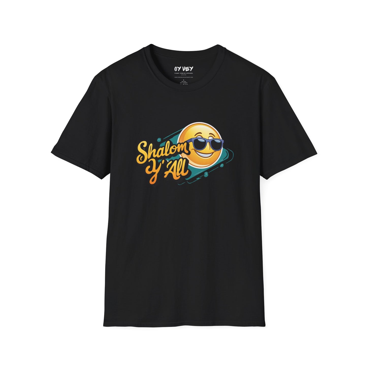 Shalom Y´all - Unisex soft T-shirt, Perfect Gift for Friends