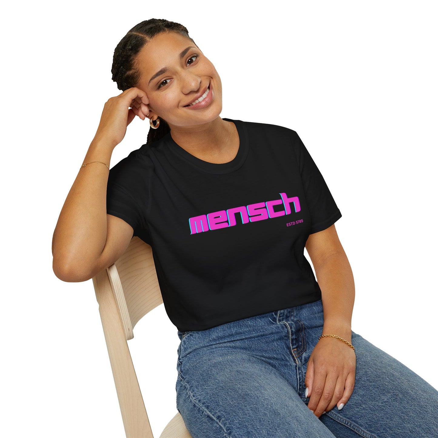 Mensch - Unisex Softstyle T-Shirt
