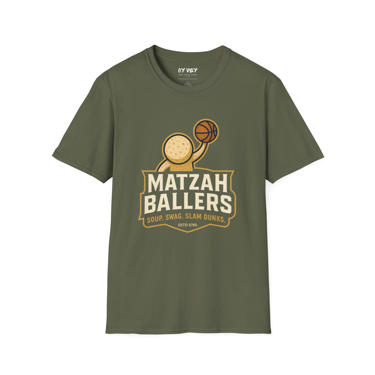 Matza Ballers - Unisex soft T-shirt, Perfect Gift for Friends