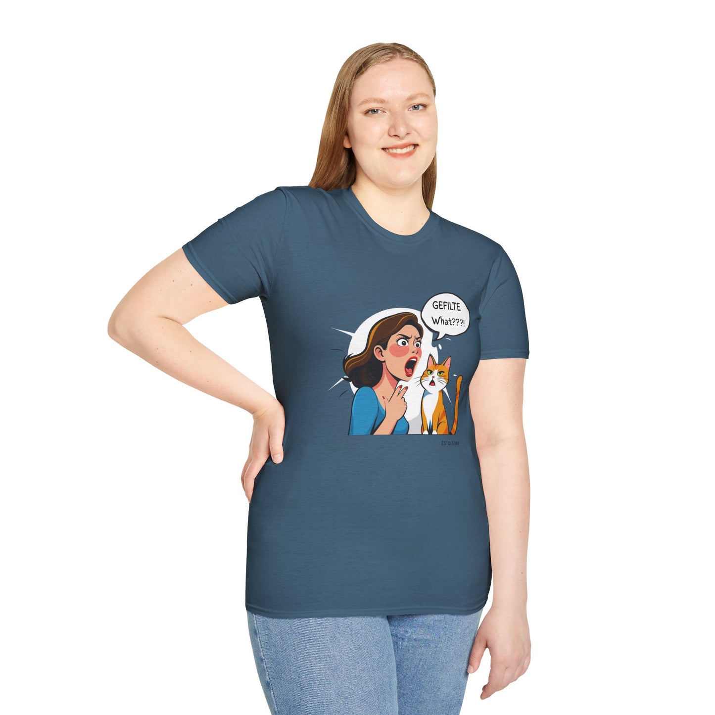 GEFILTE What???! - Unisex soft T-shirt