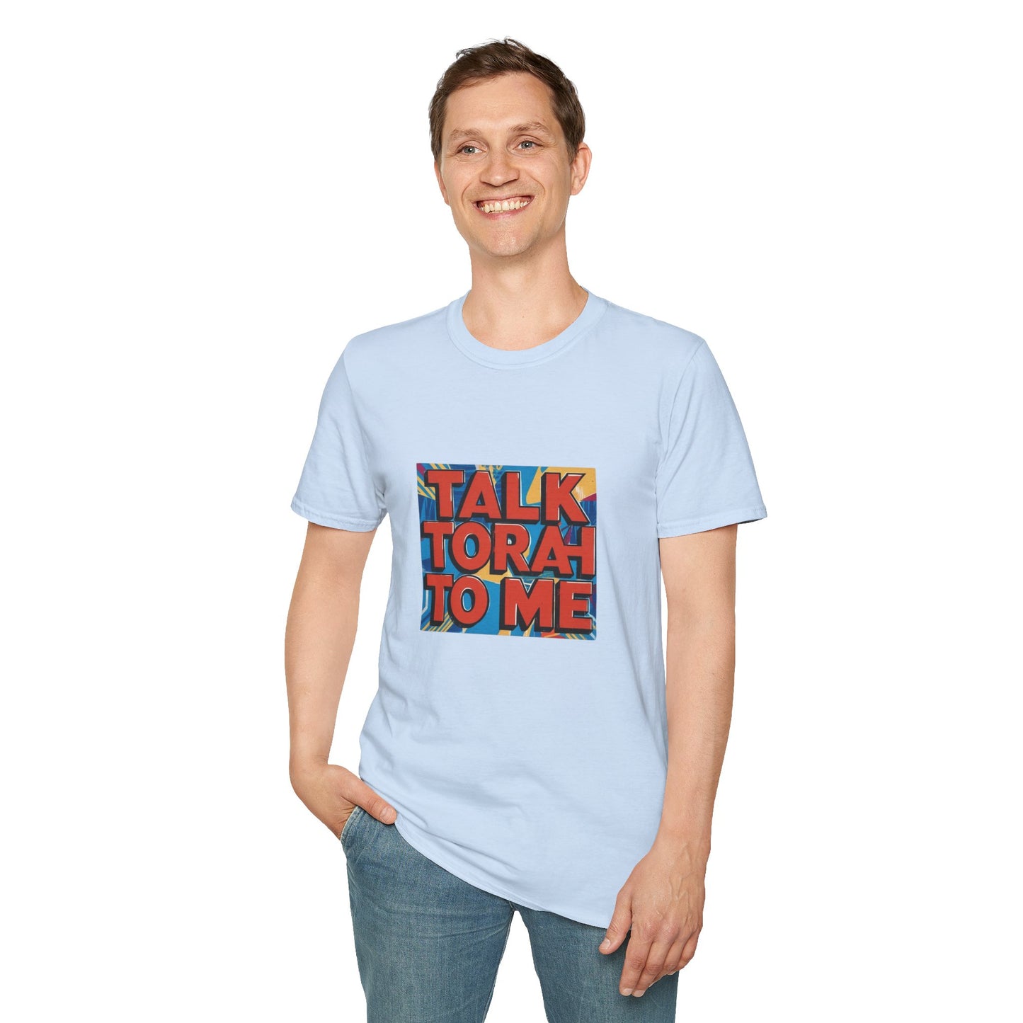 Talk Torah To Me - Unisex soft T-shirt, Perfect Gift for Friends
