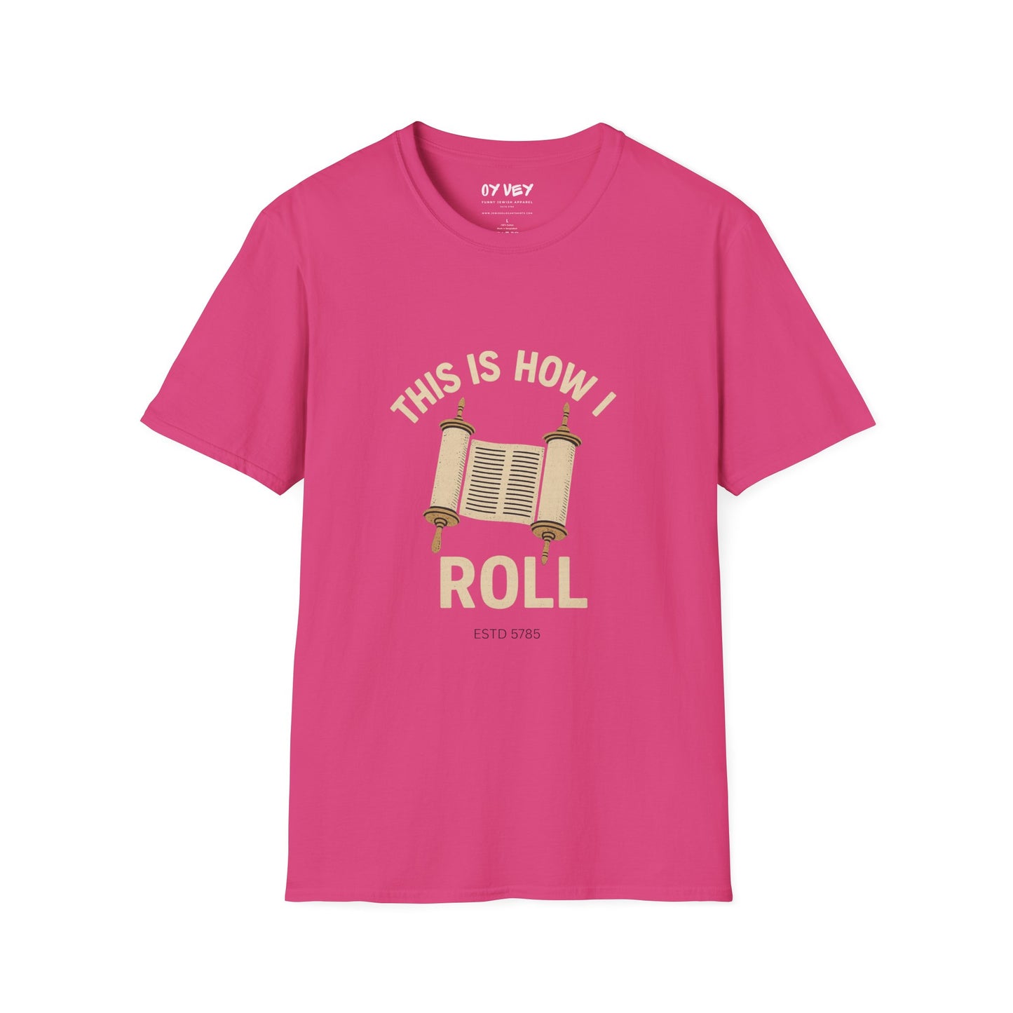 This is How I Roll - Unisex soft T-shirt, Perfect Gift for Friends