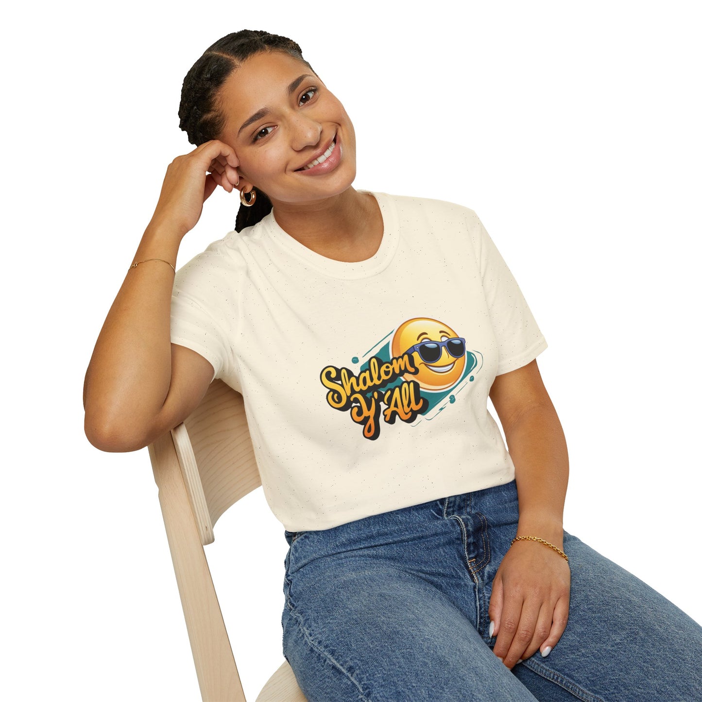 Shalom Y´all - Unisex soft T-shirt, Perfect Gift for Friends