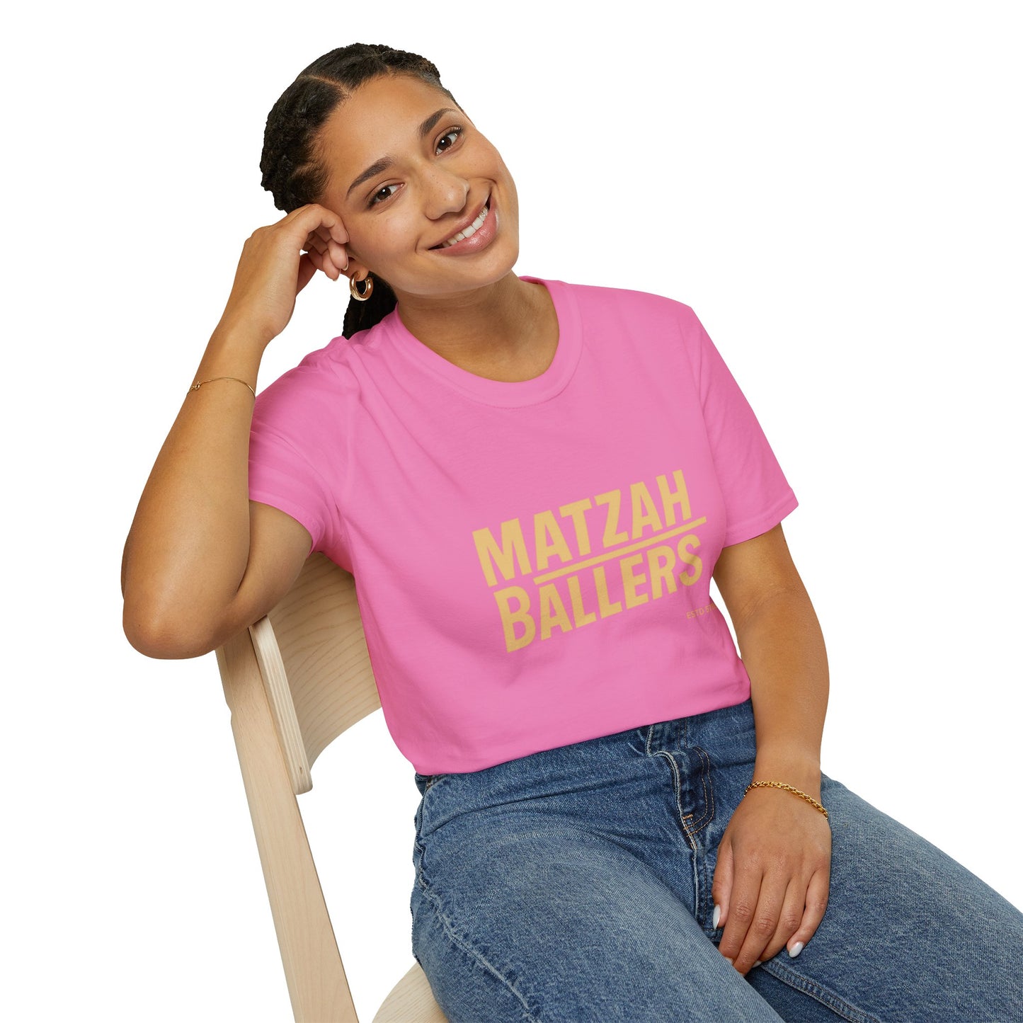 Matzah Ballers - Unisex soft T-shirt, Perfect Gift for Friends