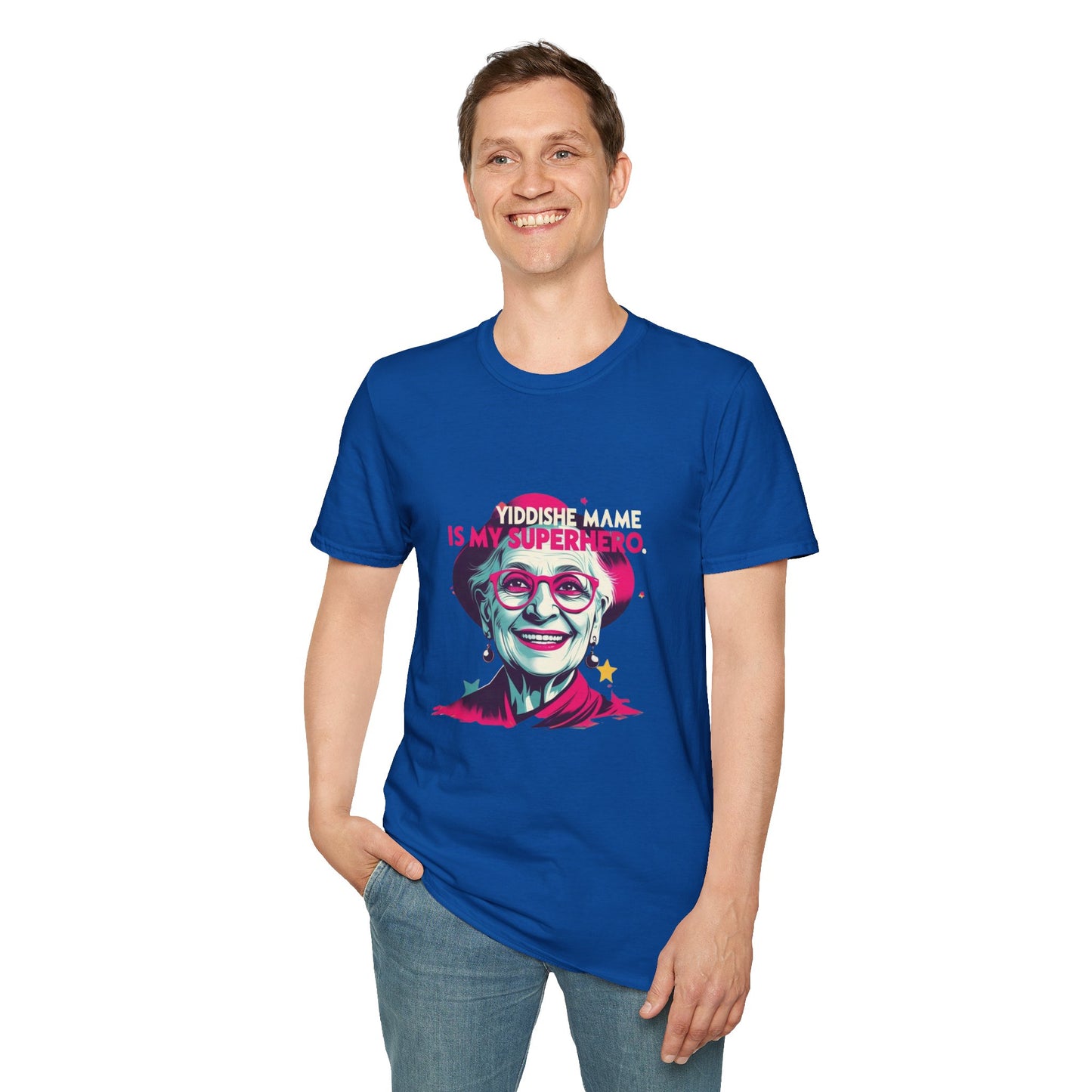 Yiddishe mame - Unisex soft T-shirt, Perfect Gift for a Good Son