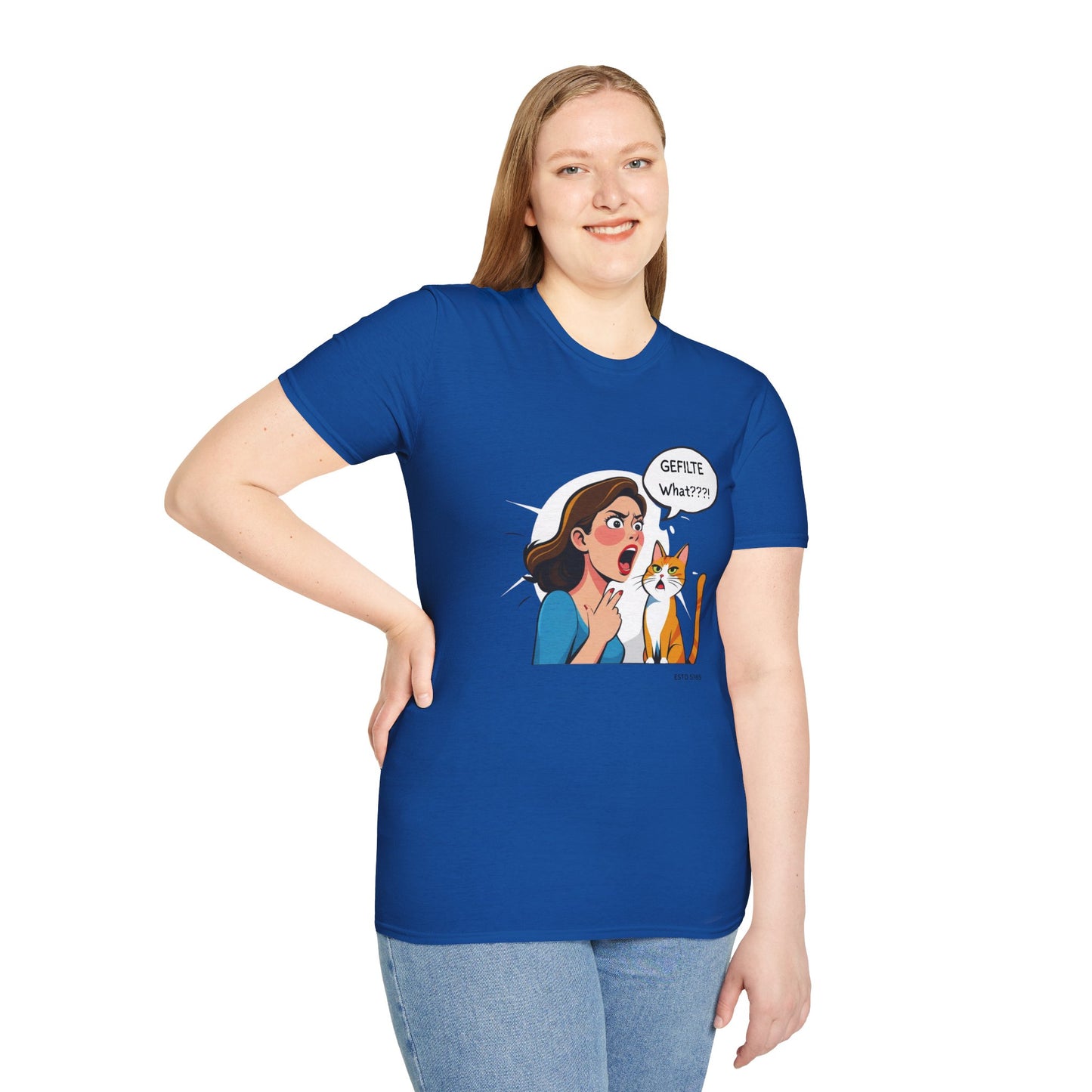 GEFILTE What???! - Unisex soft T-shirt