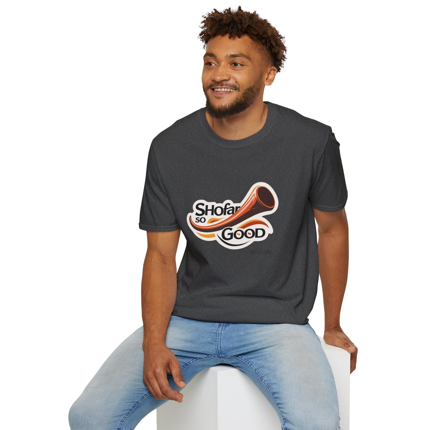 Shofar - Unisex soft T-shirt, Perfect Gift for Rosh Hashanah