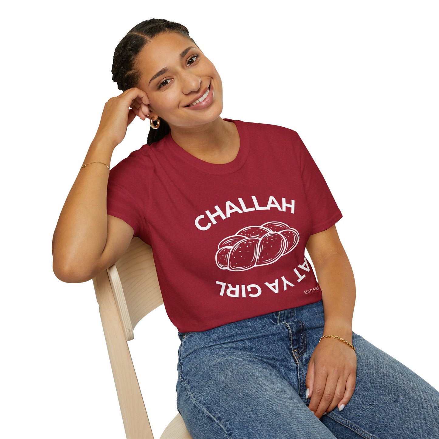 Challah At Ya Girl - Unisex soft T-shirt