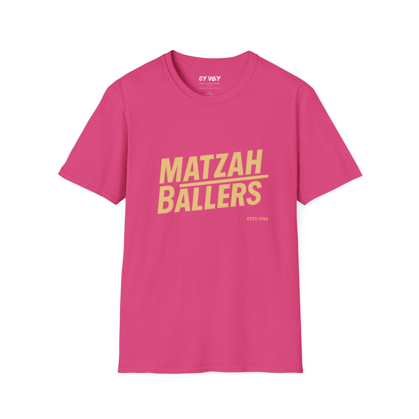 Matzah Ballers - Unisex soft T-shirt, Perfect Gift for Friends