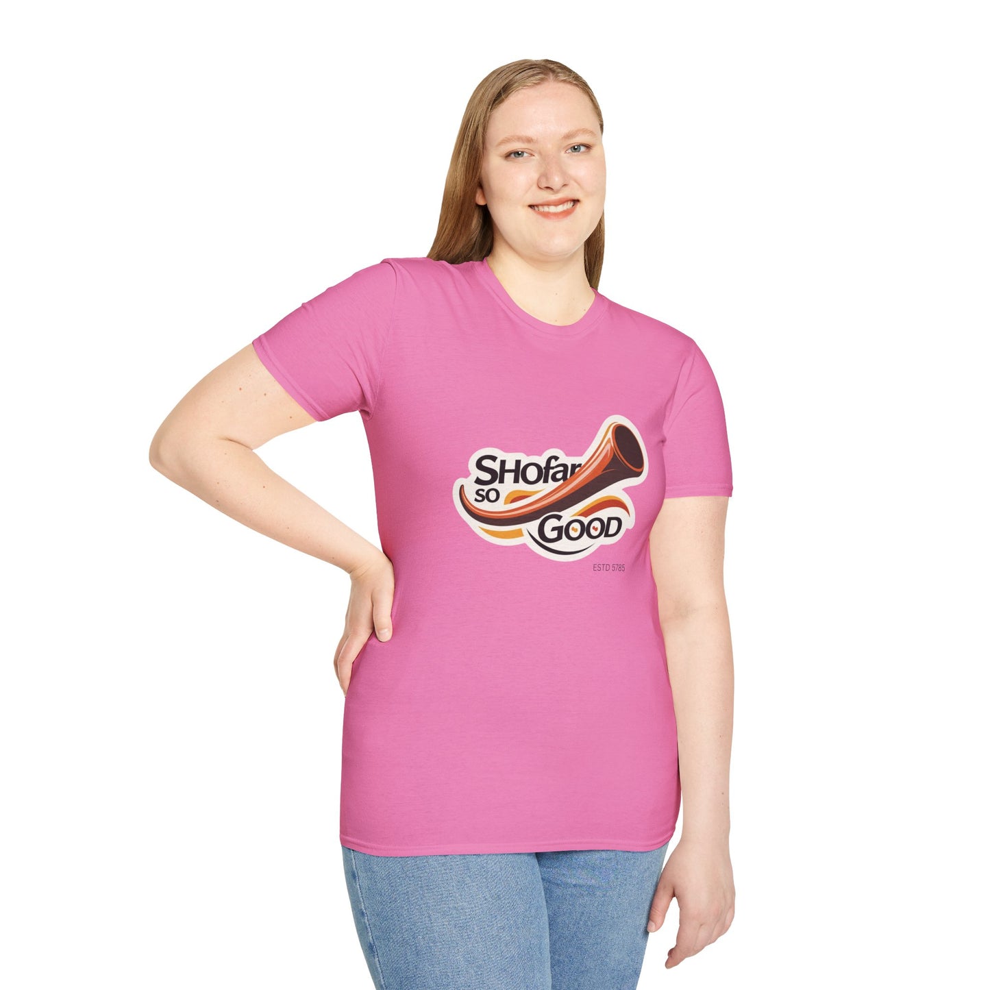 Shofar - Unisex soft T-shirt, Perfect Gift for Rosh Hashanah