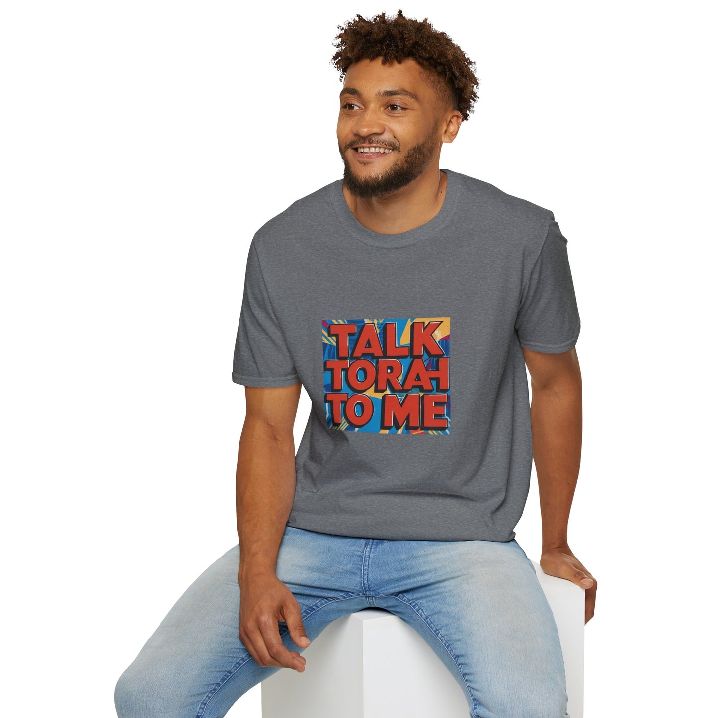 Talk Torah To Me - Unisex soft T-shirt, Perfect Gift for Friends