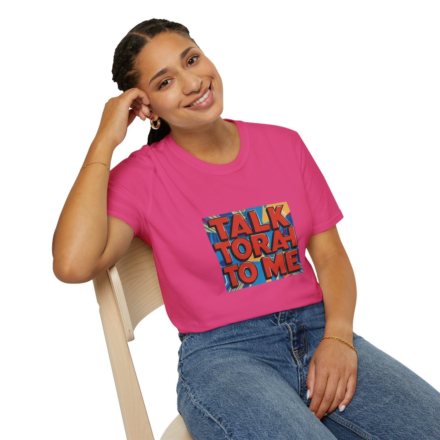 Talk Torah To Me - Unisex soft T-shirt, Perfect Gift for Friends