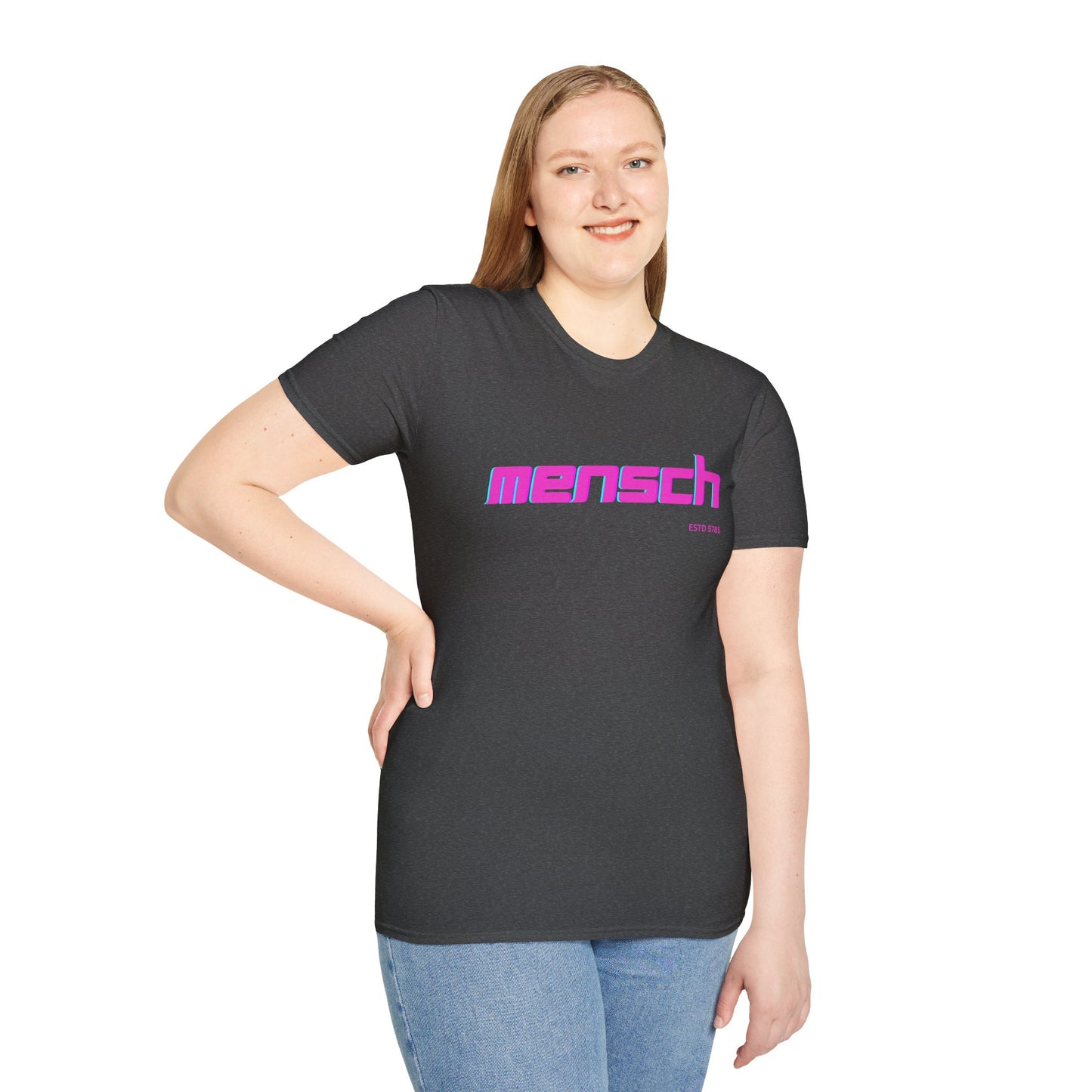 Mensch - Unisex Softstyle T-Shirt