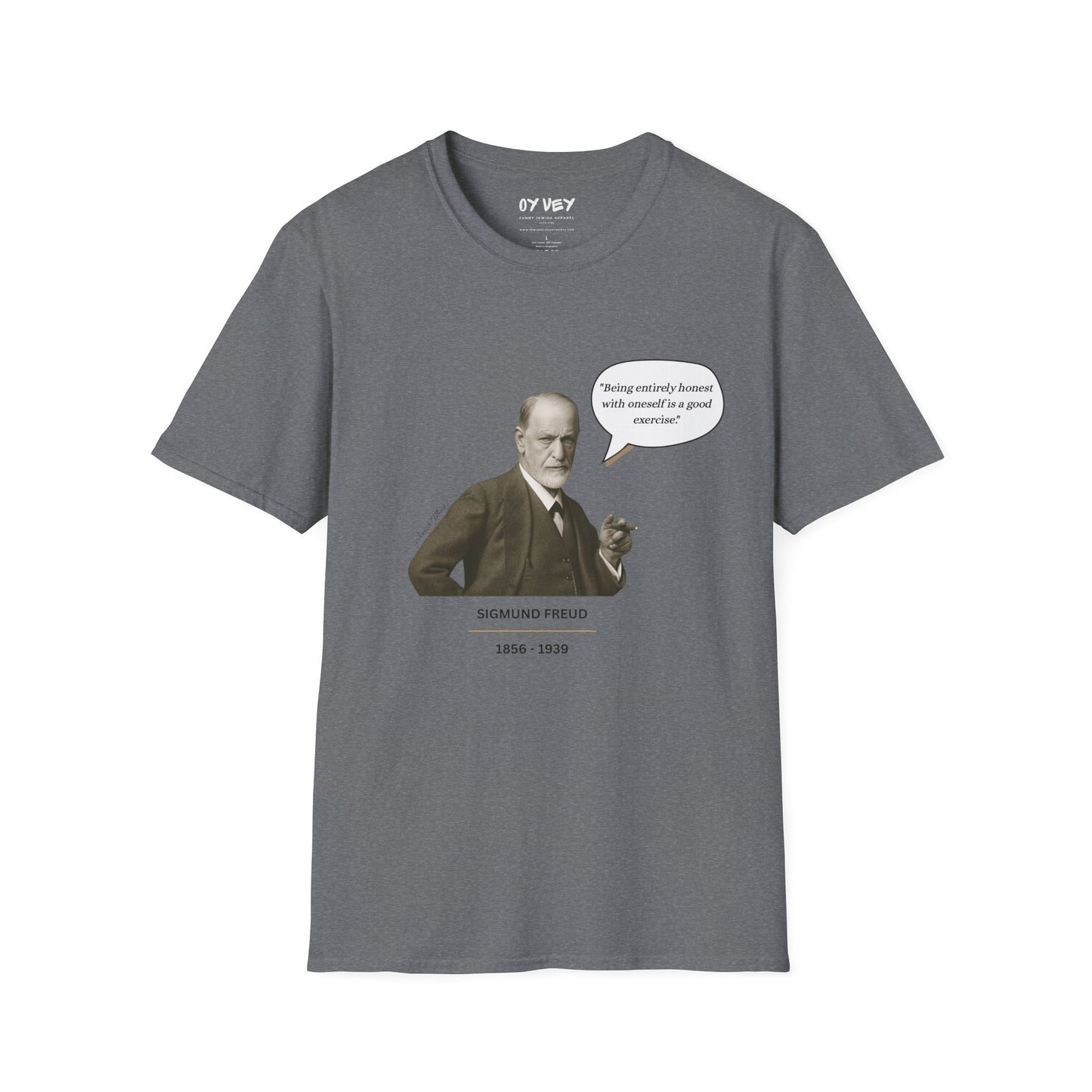 Sigmund Freud - Unisex soft T-shirt, Perfect Gift for Friends