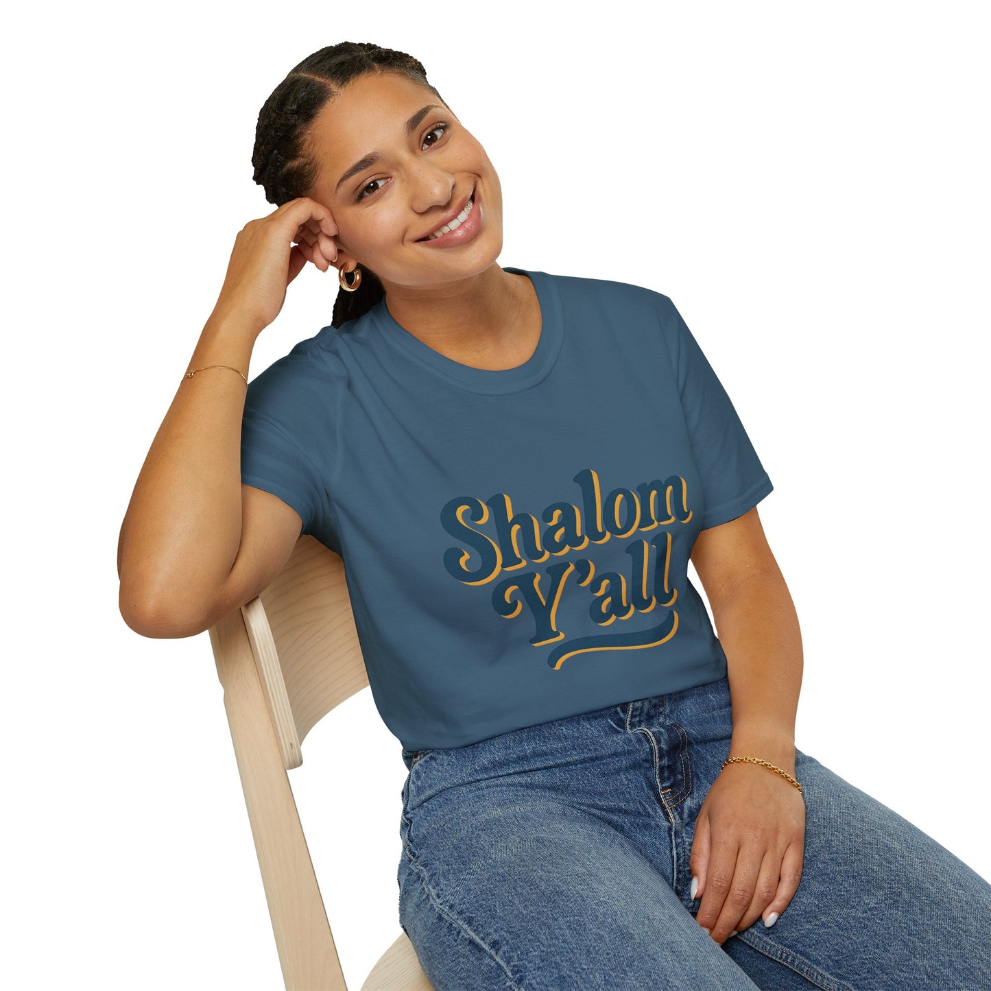 Shalom Yall - Unisex soft T-shirt, Perfect Gift for Friends