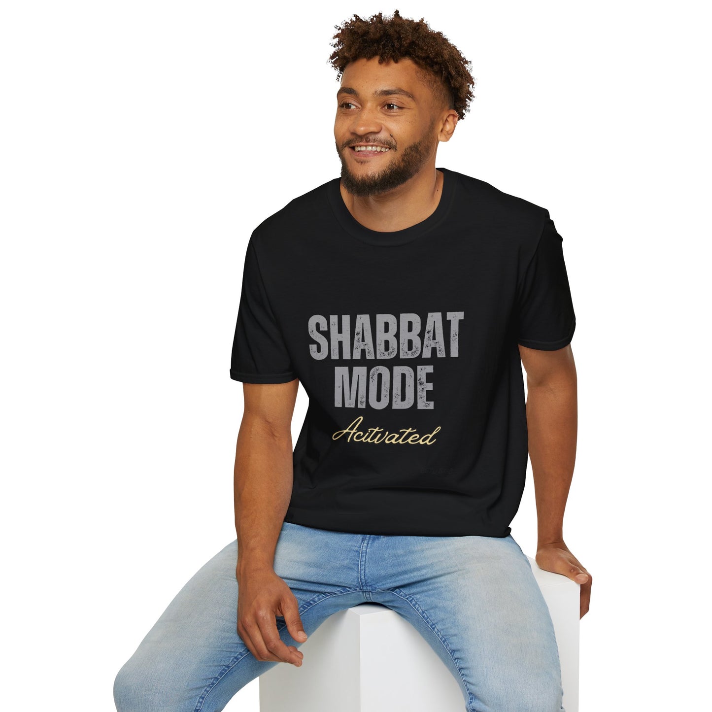 Shabbat Mode Activated 2 - Unisex soft T-shirt, Perfect Gift for Friends
