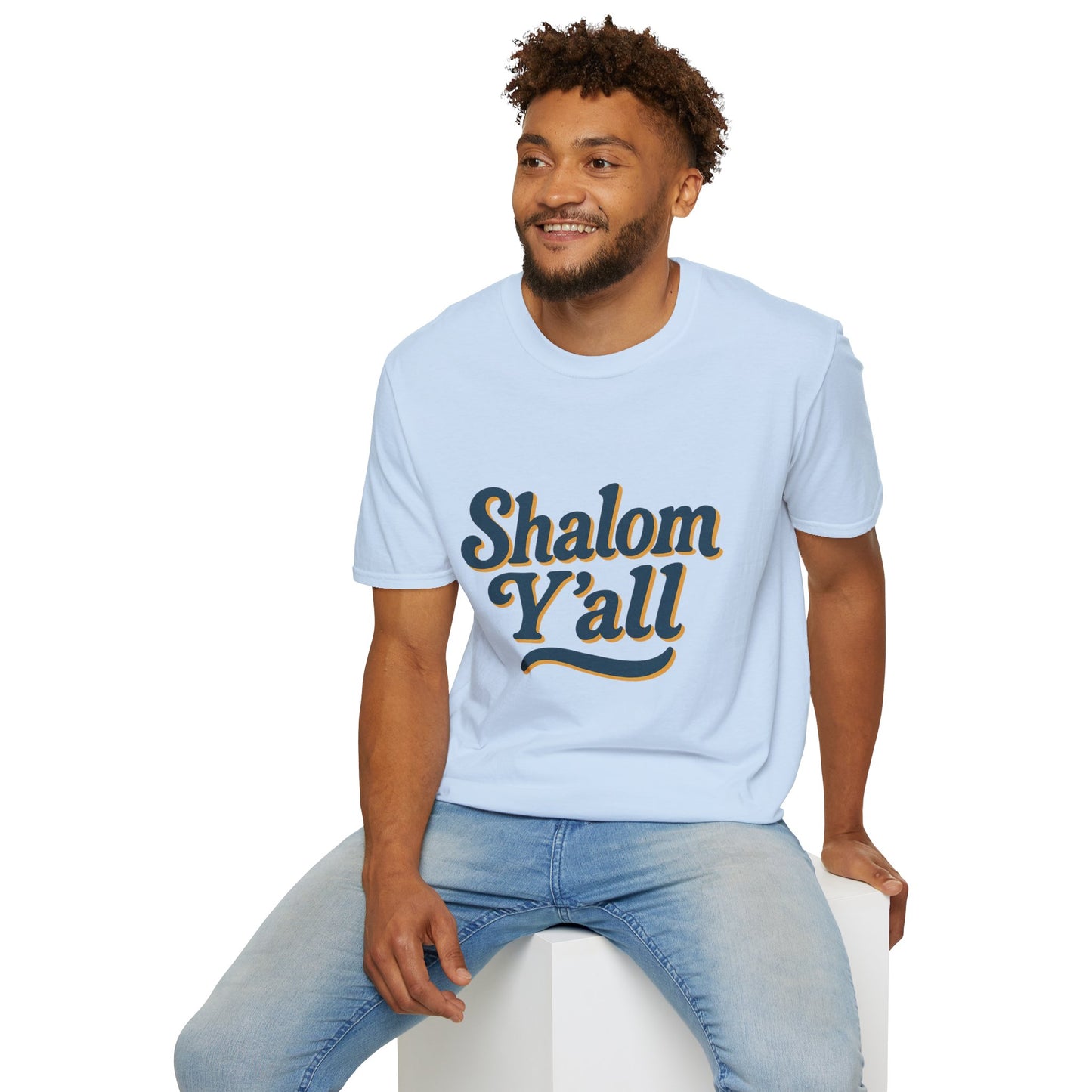Shalom Yall - Unisex soft T-shirt, Perfect Gift for Friends