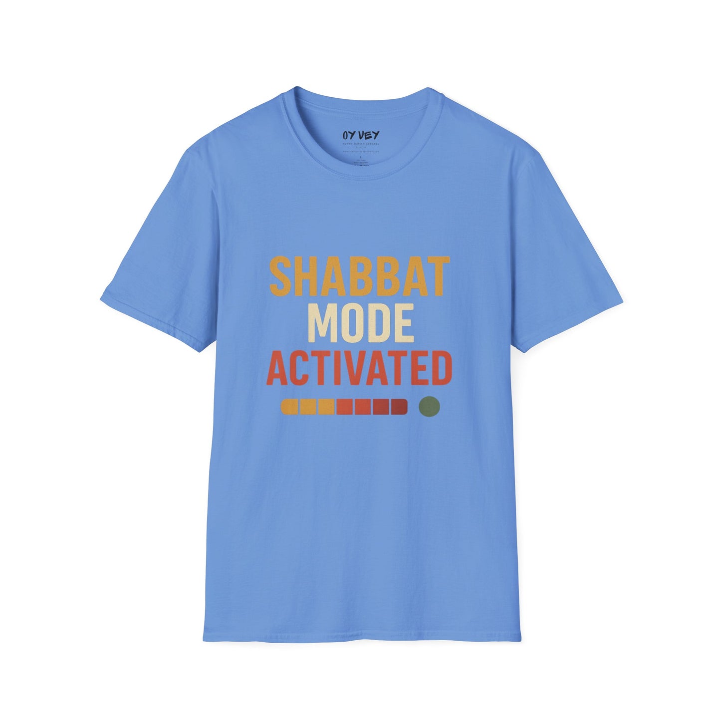 Shabbat Mode Activated - Unisex soft T-shirt, Perfect Gift for Friends