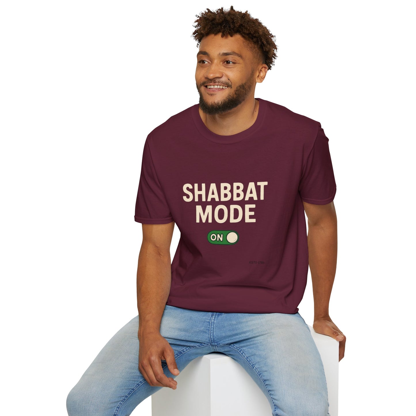 Shabbat Mode Activated 3 - Unisex soft T-shirt, Perfect Gift for Friends