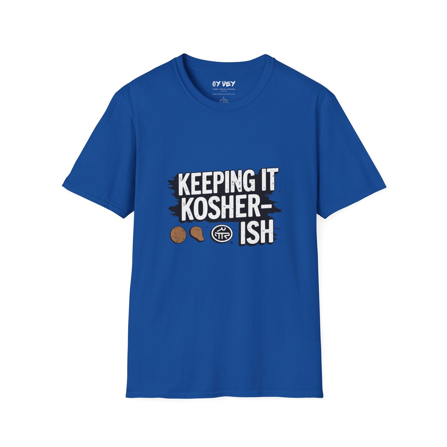 Keeping it Kosher-ish - Unisex soft T-shirt, Perfect Gift for Friends