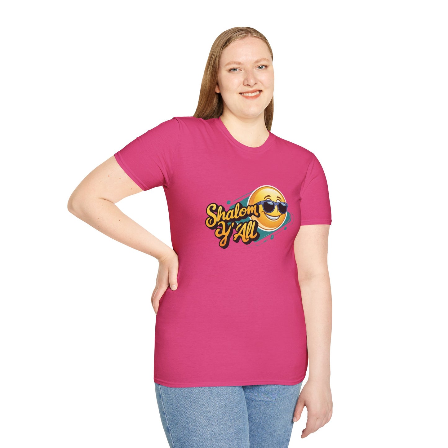 Shalom Y´all - Unisex soft T-shirt, Perfect Gift for Friends