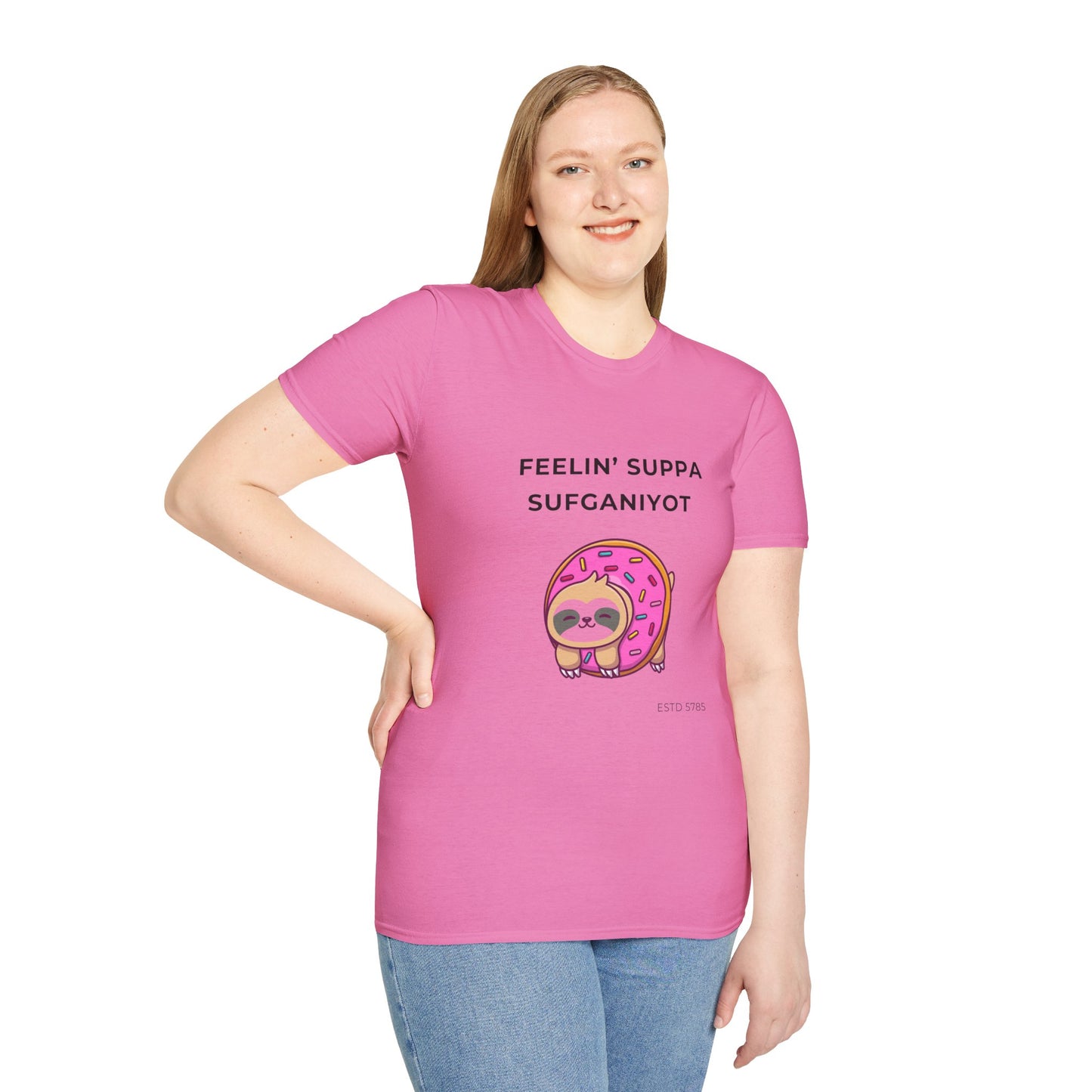 Sufganiyot - Unisex soft T-shirt, Perfect Gift for Chanukkah