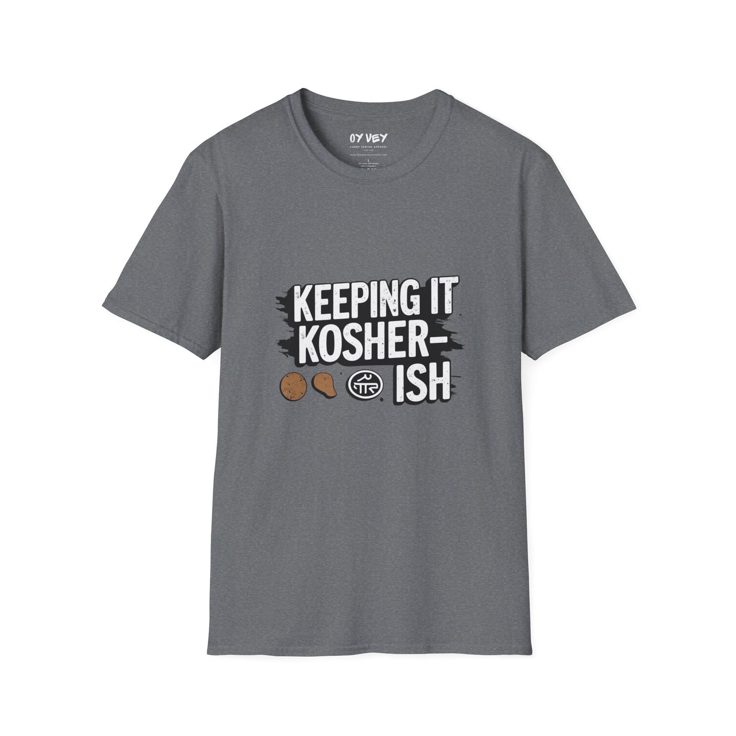 Keeping it Kosher-ish - Unisex soft T-shirt, Perfect Gift for Friends