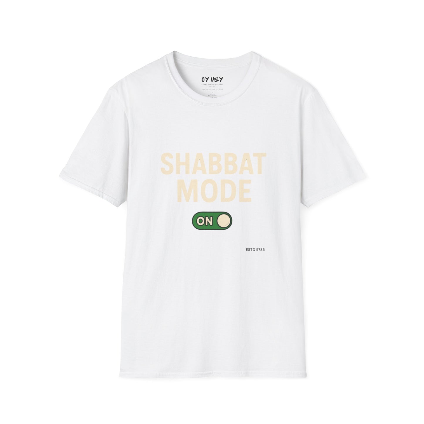 Shabbat Mode Activated 3 - Unisex soft T-shirt, Perfect Gift for Friends