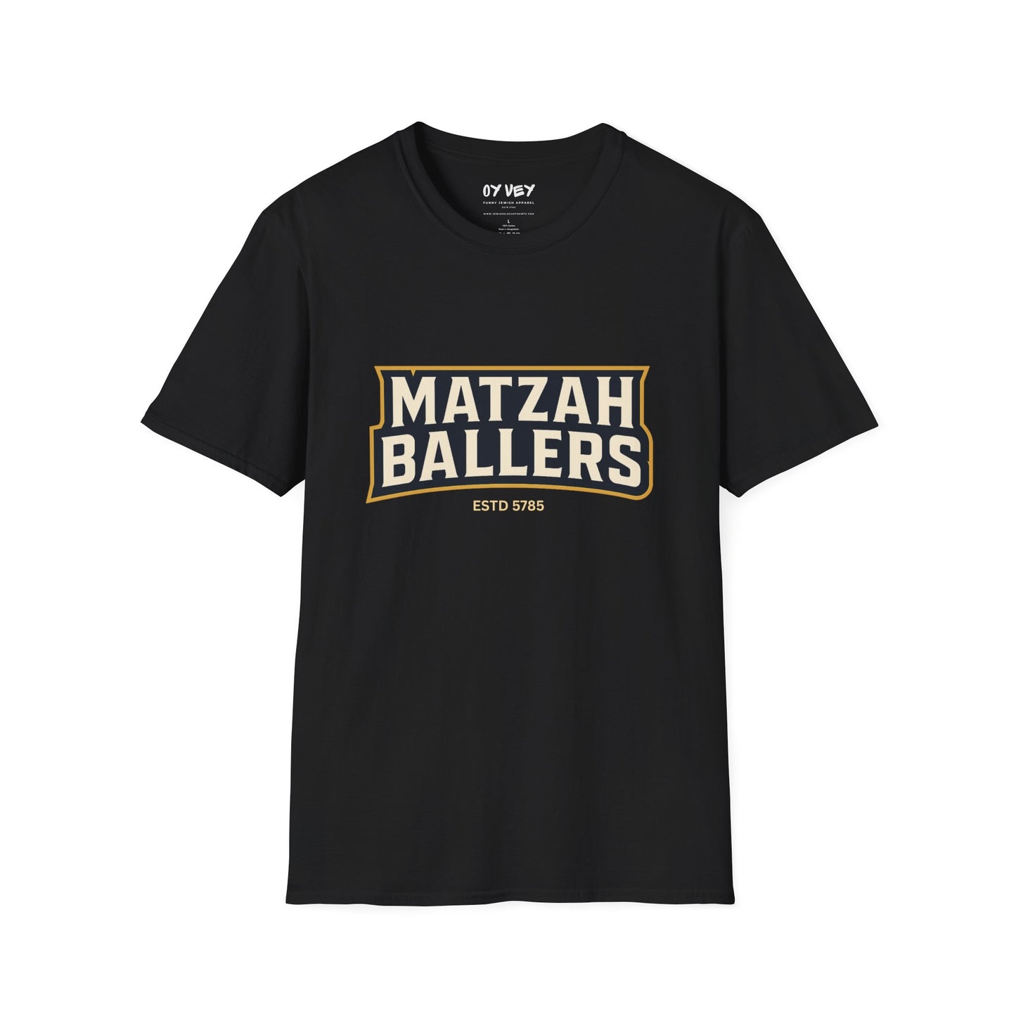Matza Ballers 3 - Unisex soft T-shirt, Perfect Gift for Friends