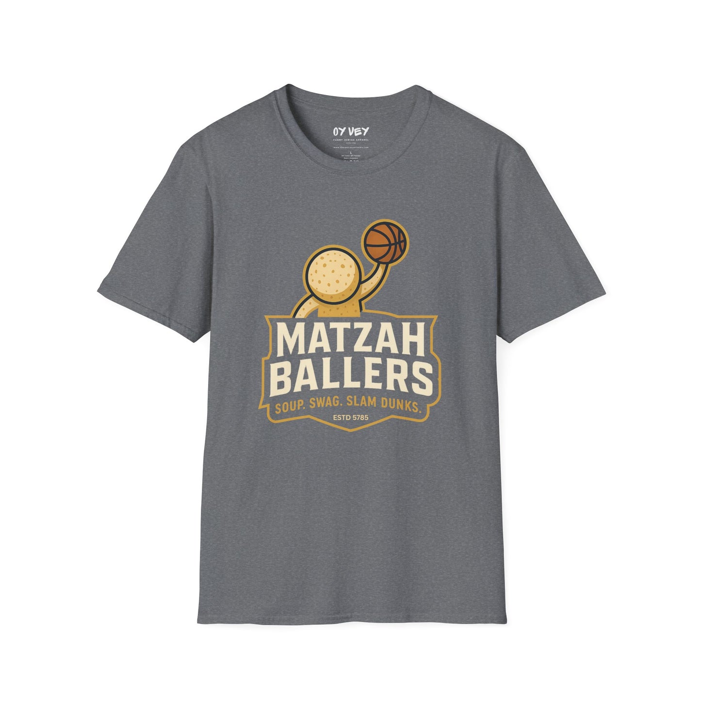 Matza Ballers - Unisex soft T-shirt, Perfect Gift for Friends