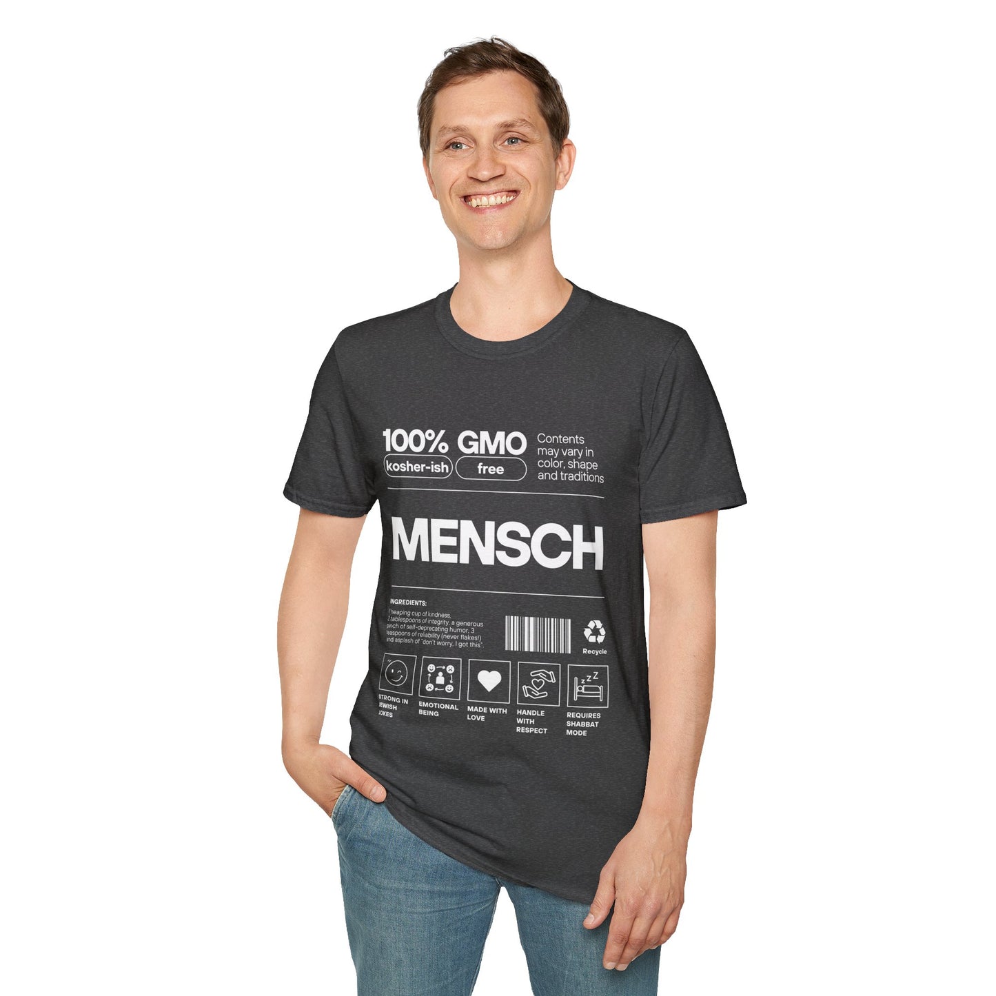 Mensch 2 - Unisex Softstyle T-Shirt