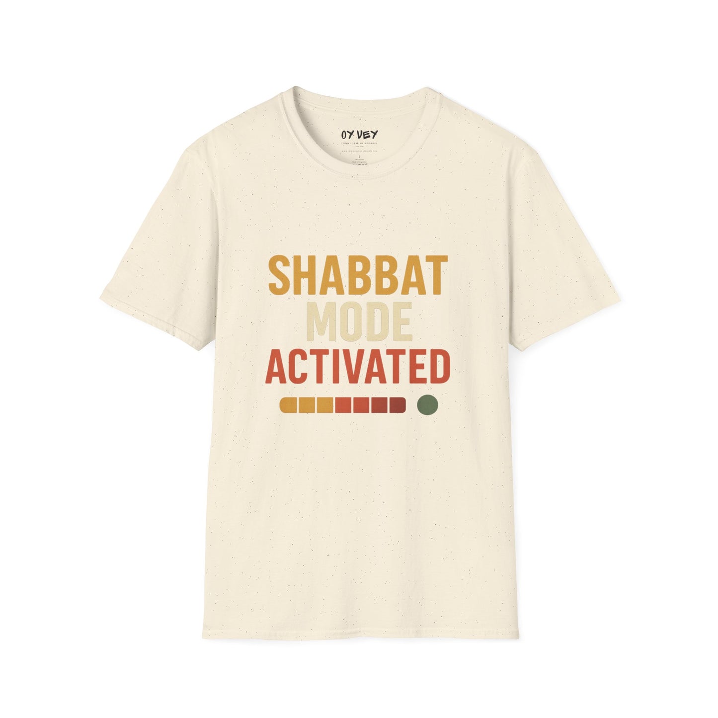 Shabbat Mode Activated - Unisex soft T-shirt, Perfect Gift for Friends