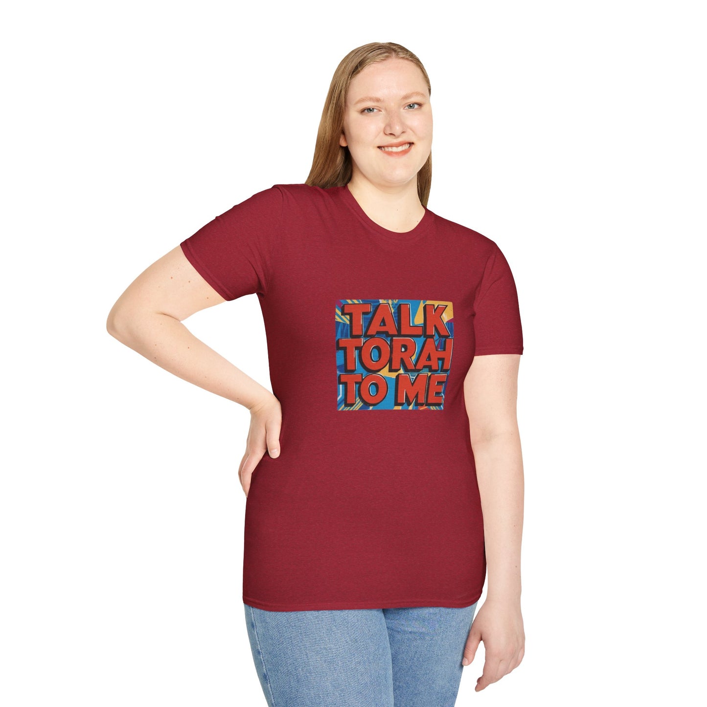 Talk Torah To Me - Unisex soft T-shirt, Perfect Gift for Friends