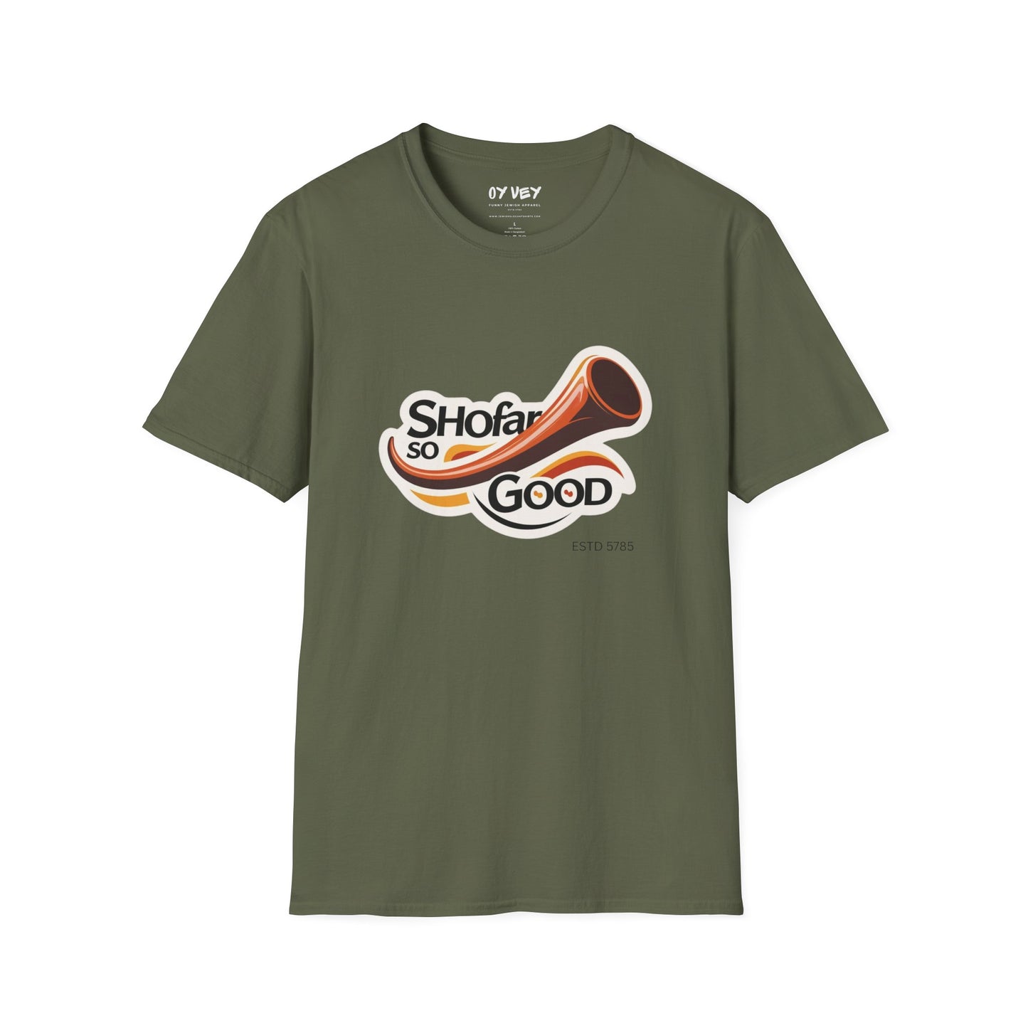 Shofar - Unisex soft T-shirt, Perfect Gift for Rosh Hashanah