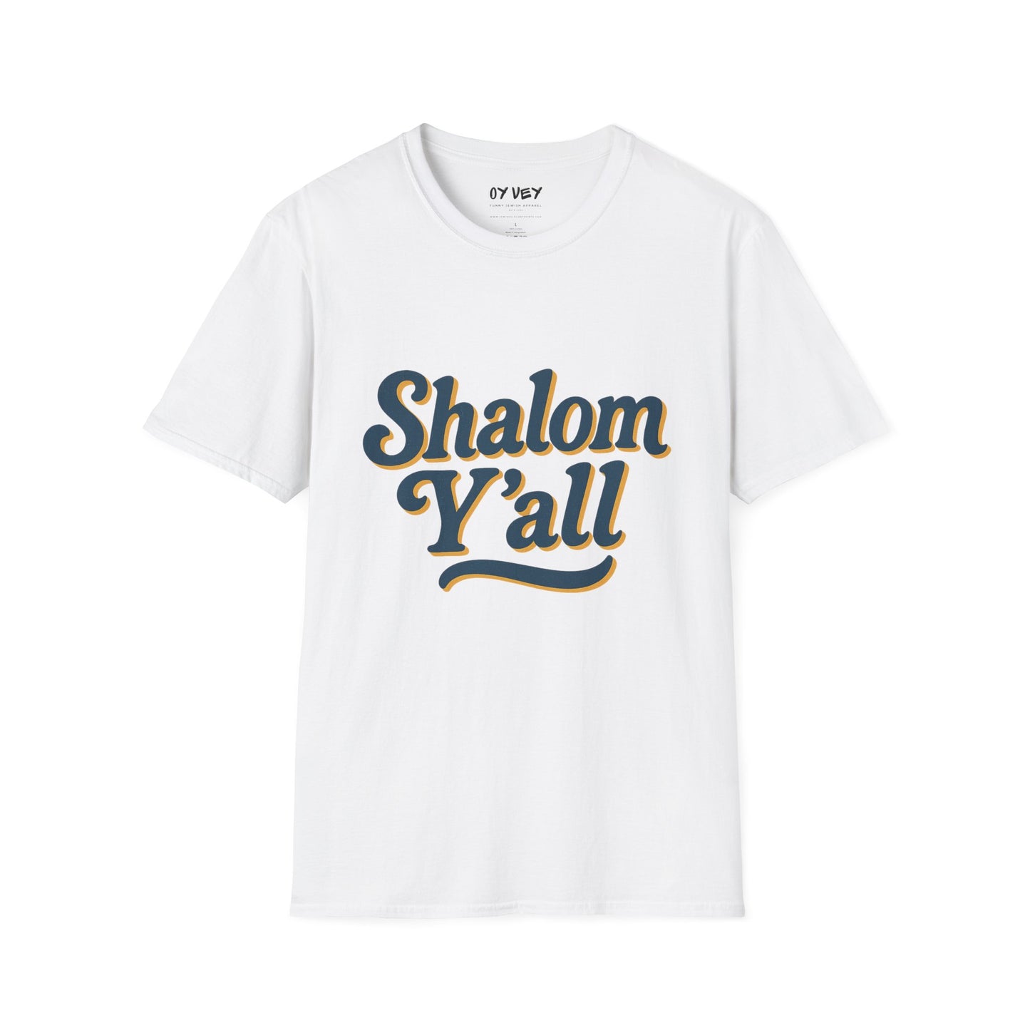 Shalom Yall - Unisex soft T-shirt, Perfect Gift for Friends