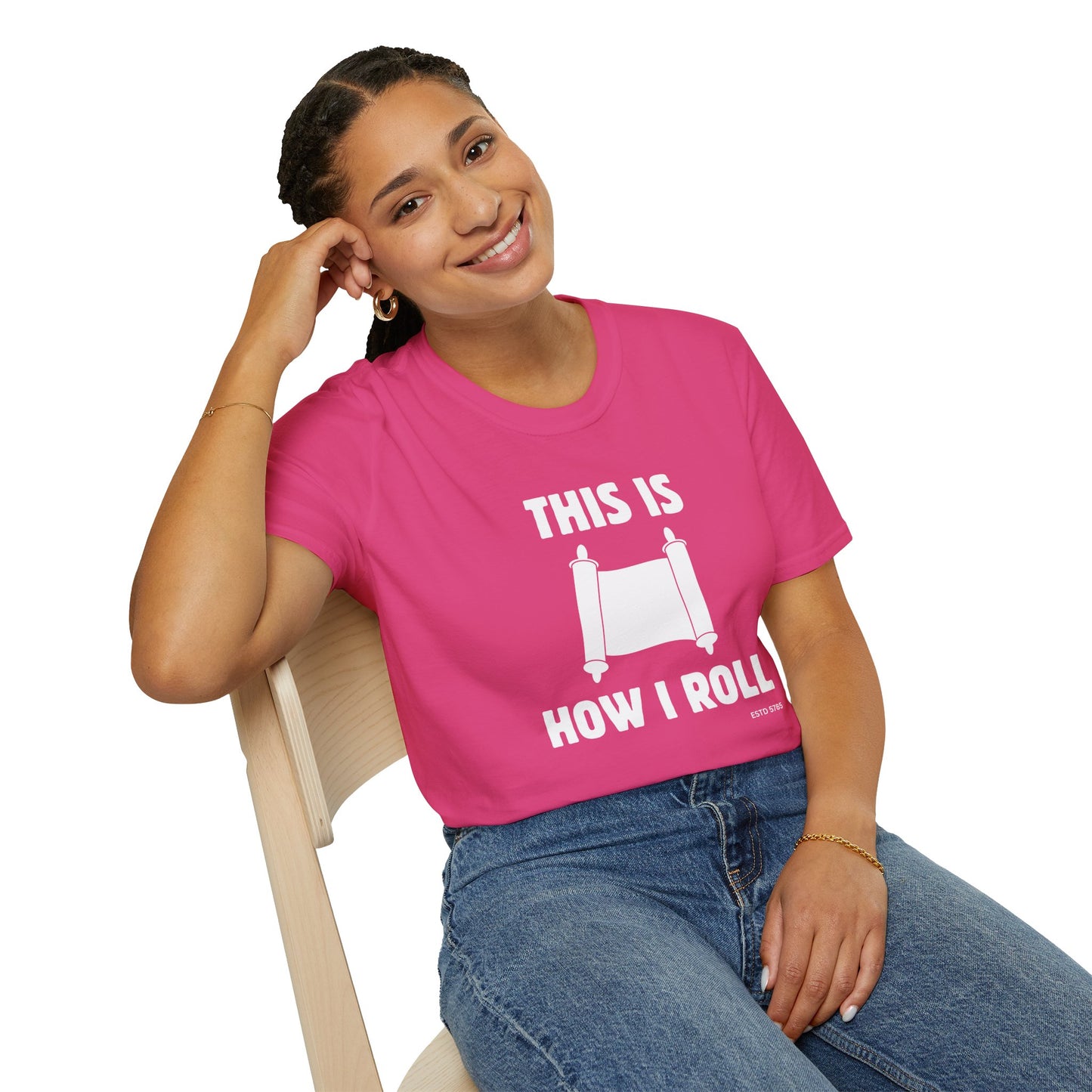 This Is How I Roll - Unisex soft T-shirt, Perfect Gift for Friends, Cool Streetwear for Summer