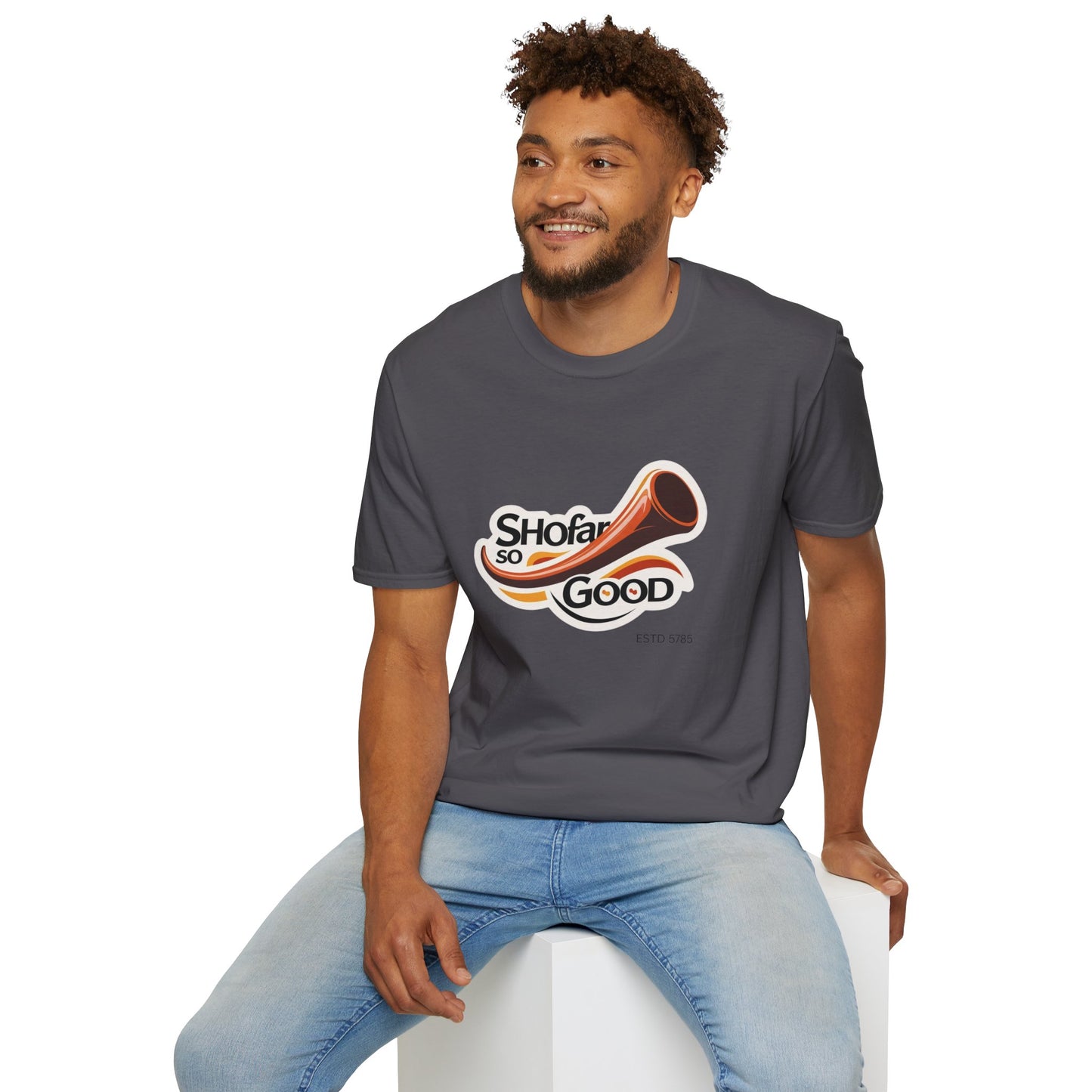 Shofar - Unisex soft T-shirt, Perfect Gift for Rosh Hashanah
